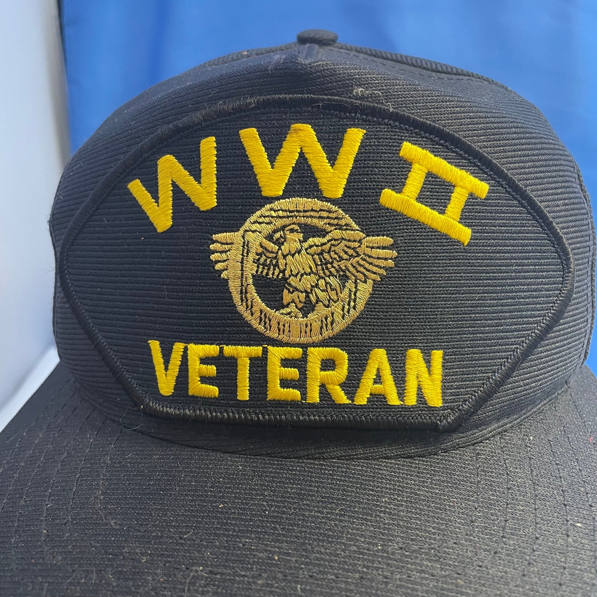 World War II Veteran Hat Cap, Military Veteran Cap, WWII Soldier Hat, Historical Veteran Gift