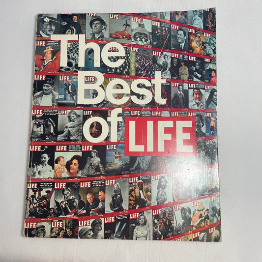 The Best of Life 1975 Paperback, Iconic Photography Collection Book, Vintage Picture History, Unique Gift for Reader