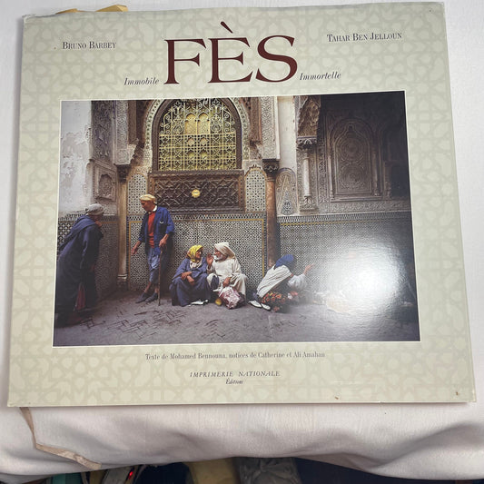 FÈS Immobile Immortelle Photo Book by Bruno Barbet, Collector's Edition Coffee Table Book, Art Photography Gift