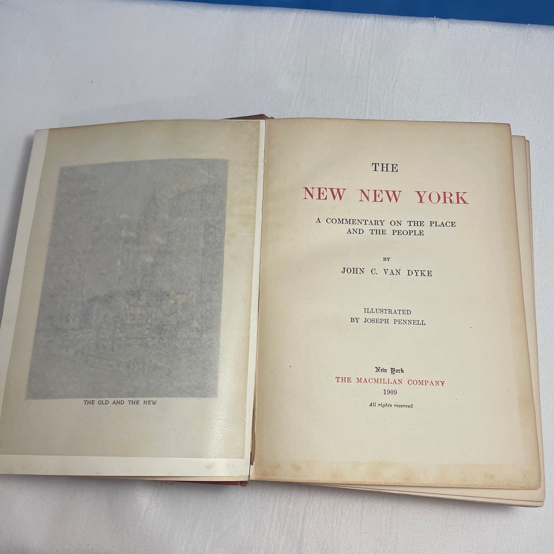 The New New York by John C. Van Dyke Book, US History, Nonfiction Reading, American Cities Book, Urban Development Gift