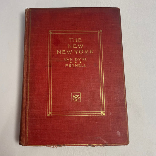 The New New York by John C. Van Dyke Book, US History, Nonfiction Reading, American Cities Book, Urban Development Gift