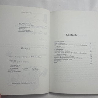 Complete Guide to Conjuring by Ian Adair, Magic Book, Magician's Handbook, Illusionist Reference, Performance Guide, English Edition