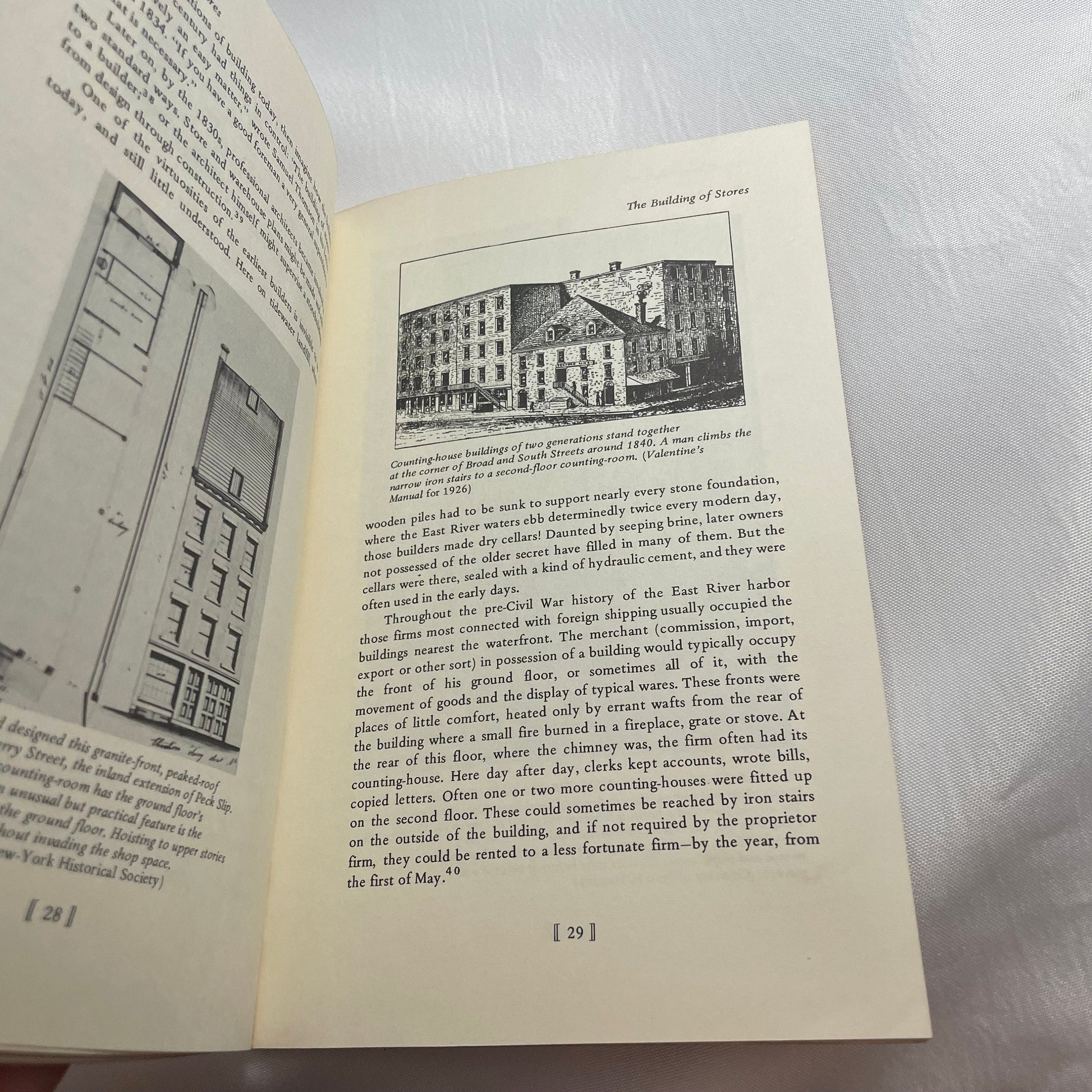 Counting-house Days in South Street by Ellen Fletcher Rosebrock, Vintage Book, Rare Find, Historical Account