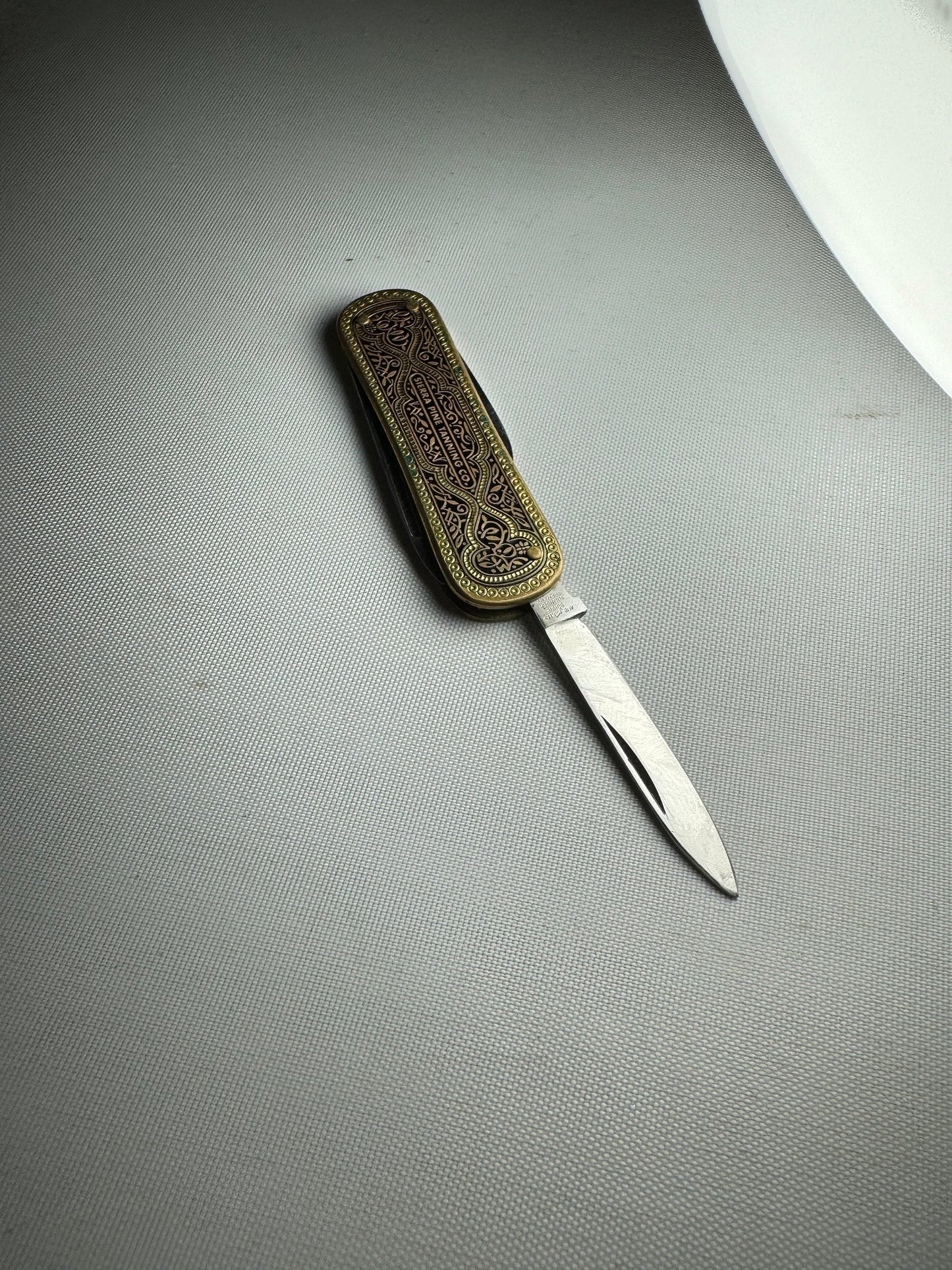 Antique Gentlemen’s Folding 3 Blade Pocket Knife, Vintage Pocket Knife, Collectible Knife, Classic Men's Gift