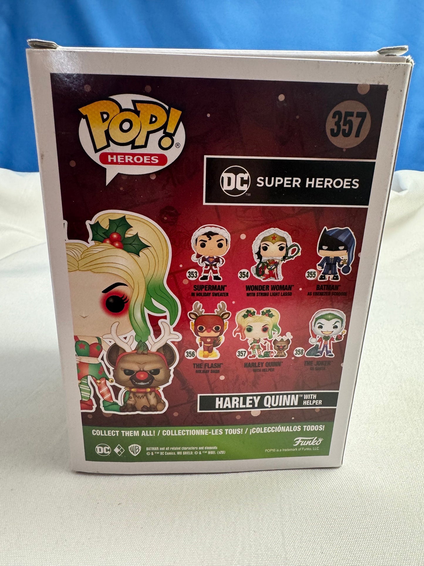 Funko Pop Harley Quinn DC Super Heroes Collectible Figure, TV Show Character, Cartoon Doll, Geek Gift, Cartoon Lover Gift, Movies