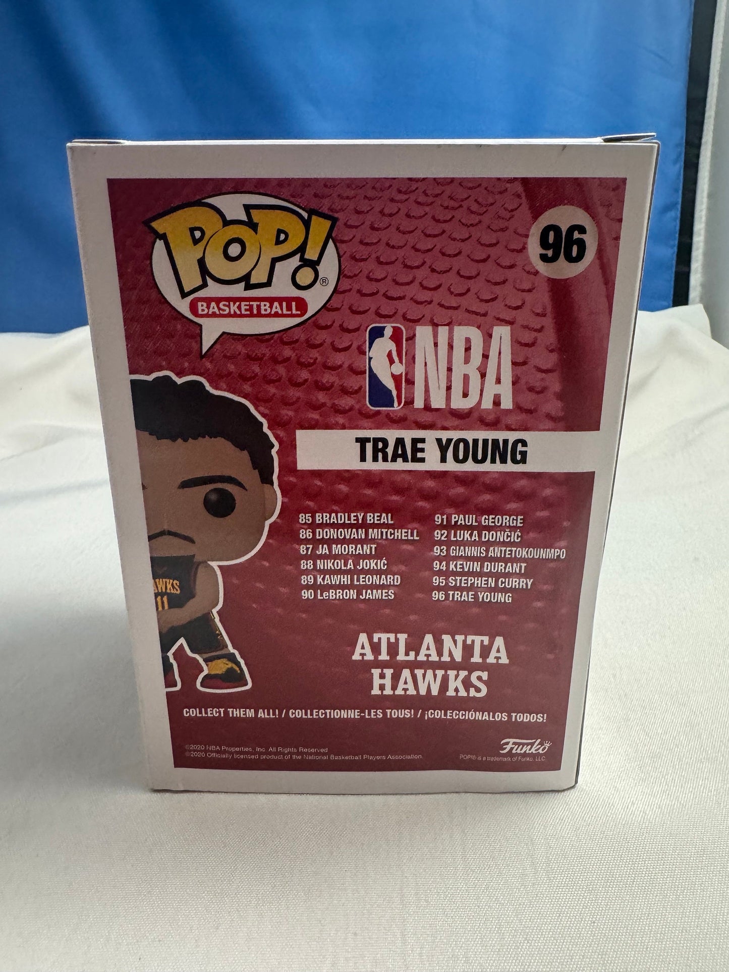 Funko Pop Trae Young Basketball Figure, Cartoon Doll, Geek Gift, Cartoon Lover Gift