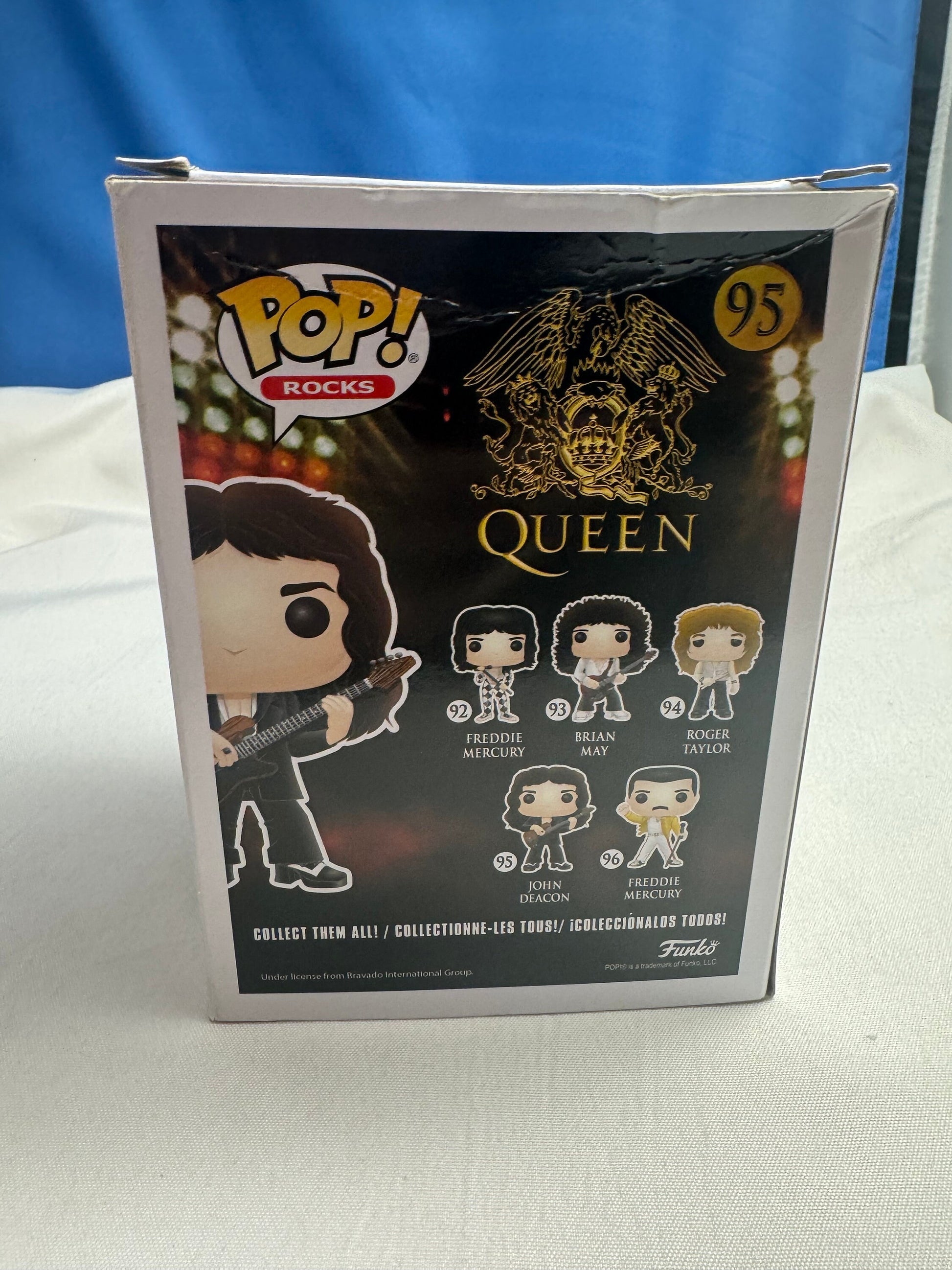 Funko Pop John Deacon Queen Collectible Figure, Cartoon Doll, Geek Gift, Cartoon Lover Gift, Music