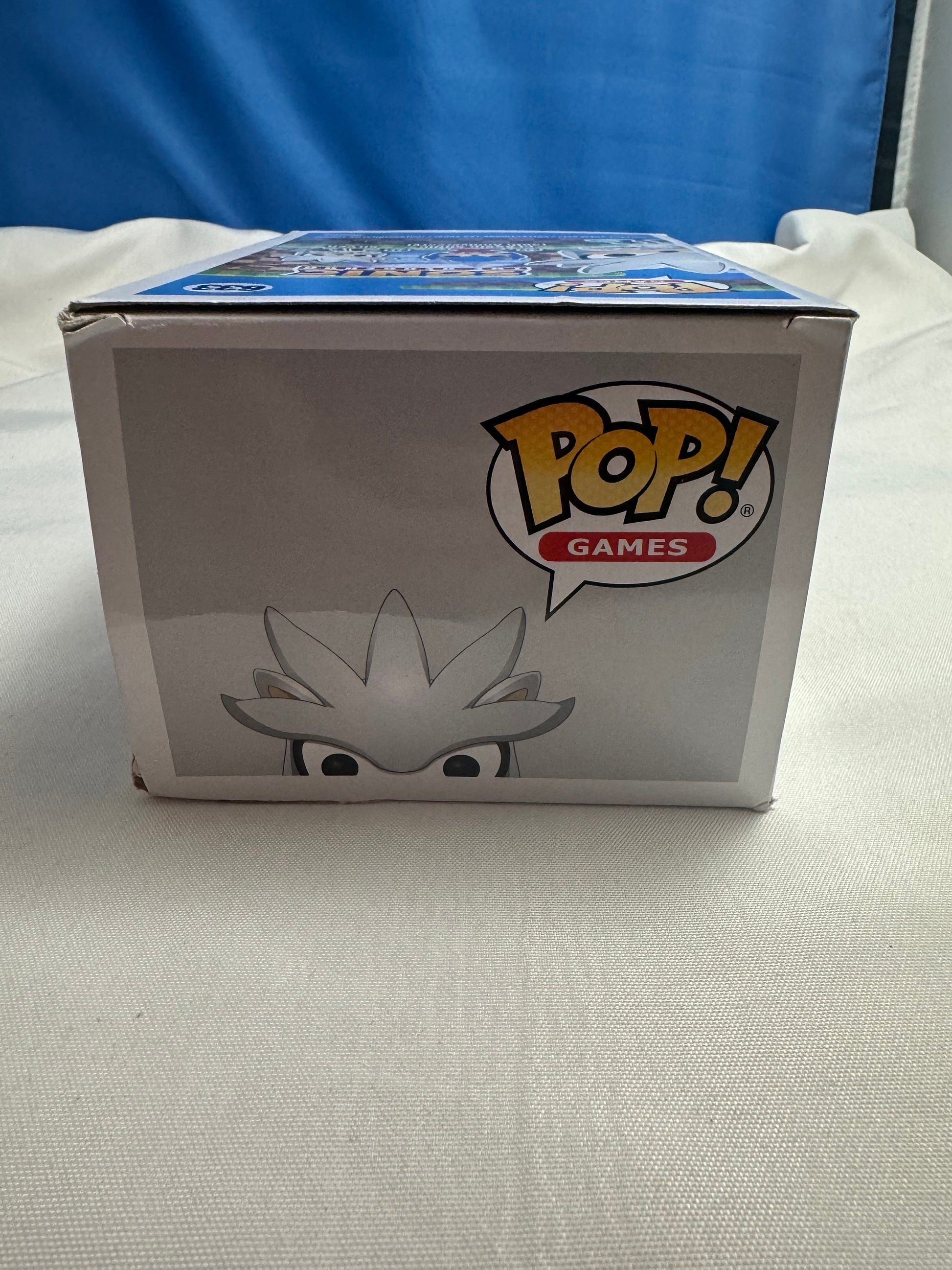 Funko Pop Silver from Sonic the Hedgehog Figure, Cartoon Doll, Geek Gift, Cartoon Lover Gift