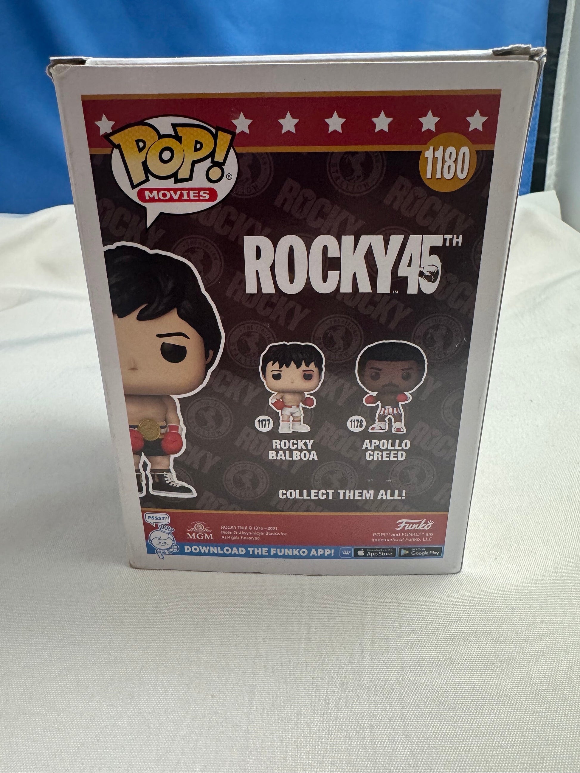 Funko Pop Rocky Balboa from Rocky45th Collectible Figure, movie Character, Cartoon Doll, Geek Gift, Cartoon Lover Gift, Movies