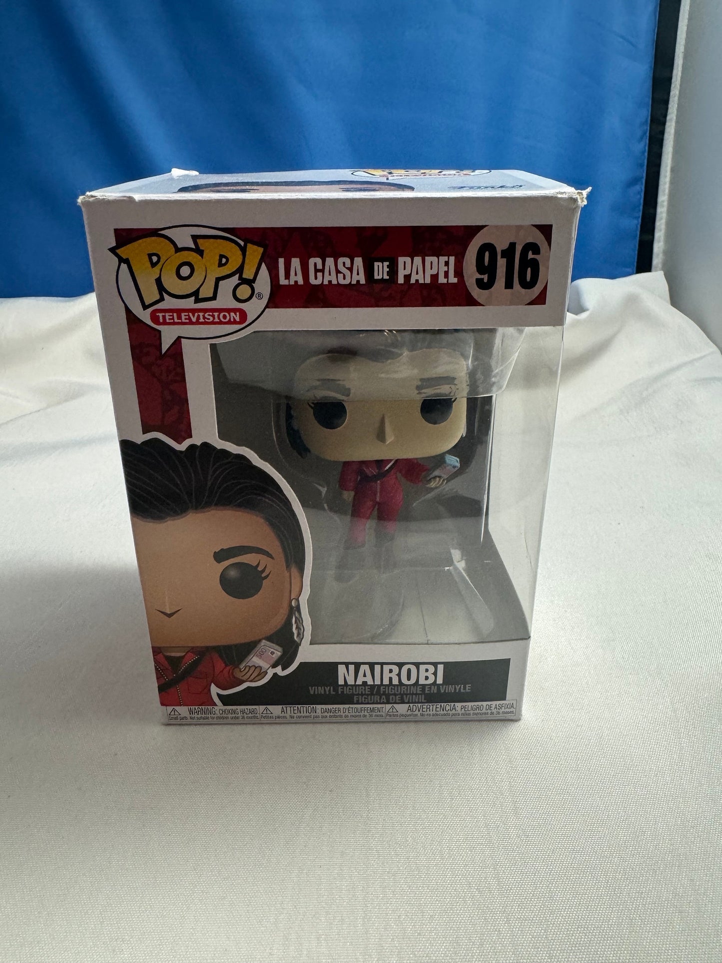 Funko Pop Nairobi from La Casa de Papel, TV Show Character, Cartoon Doll, Geek Gift, Cartoon Lover Gift