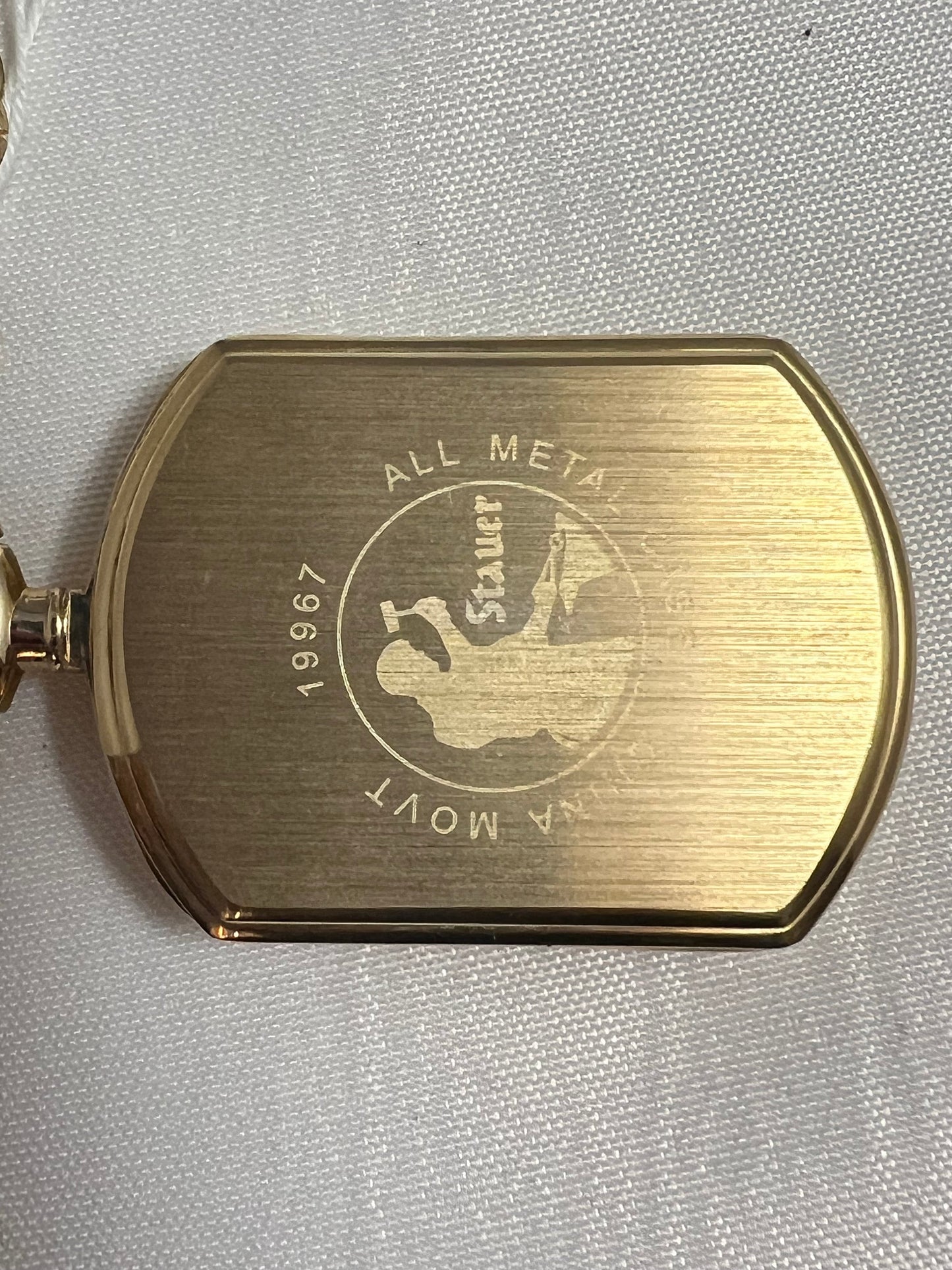 Stauer Grandfather Gold Pocket Watch