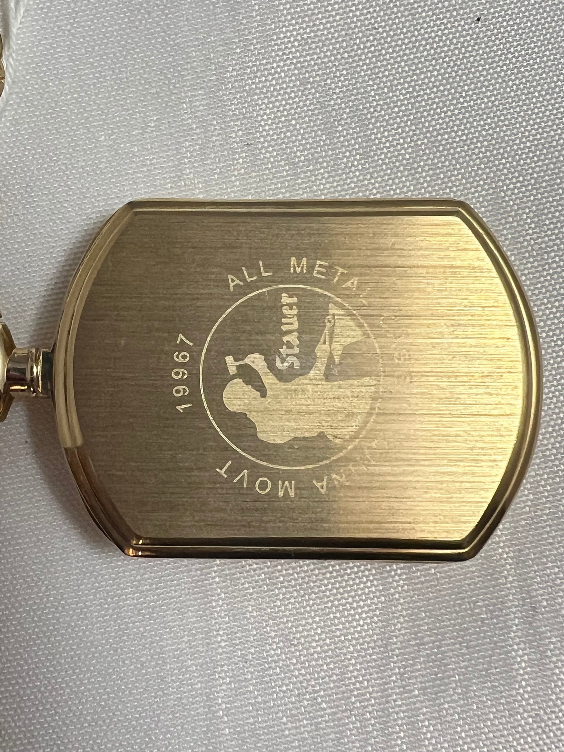 Stauer Grandfather Gold Pocket Watch