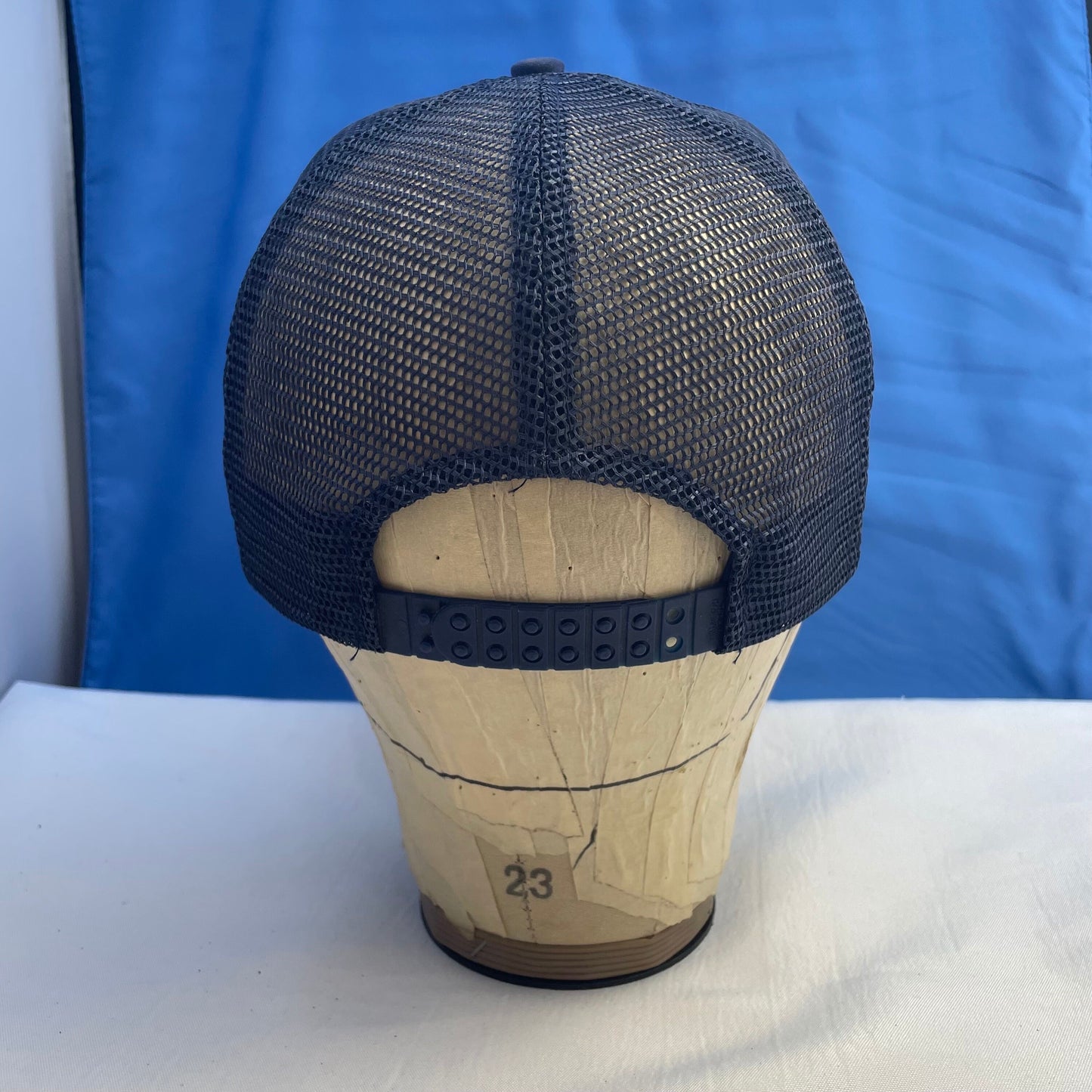 Vintage Navy Blue Trucker Hat, Retro Baseball Cap, Hipster Hat, Distressed Cap, Unisex Hat, Vintage Style Gift