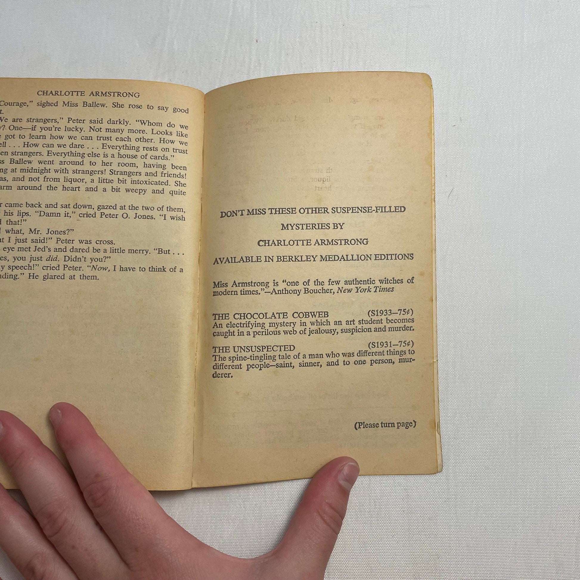 Mischief by Charlotte Armstrong 5th Printing, Vintage Mystery Novel, Classic Crime Fiction, Retro Book Lover Gift