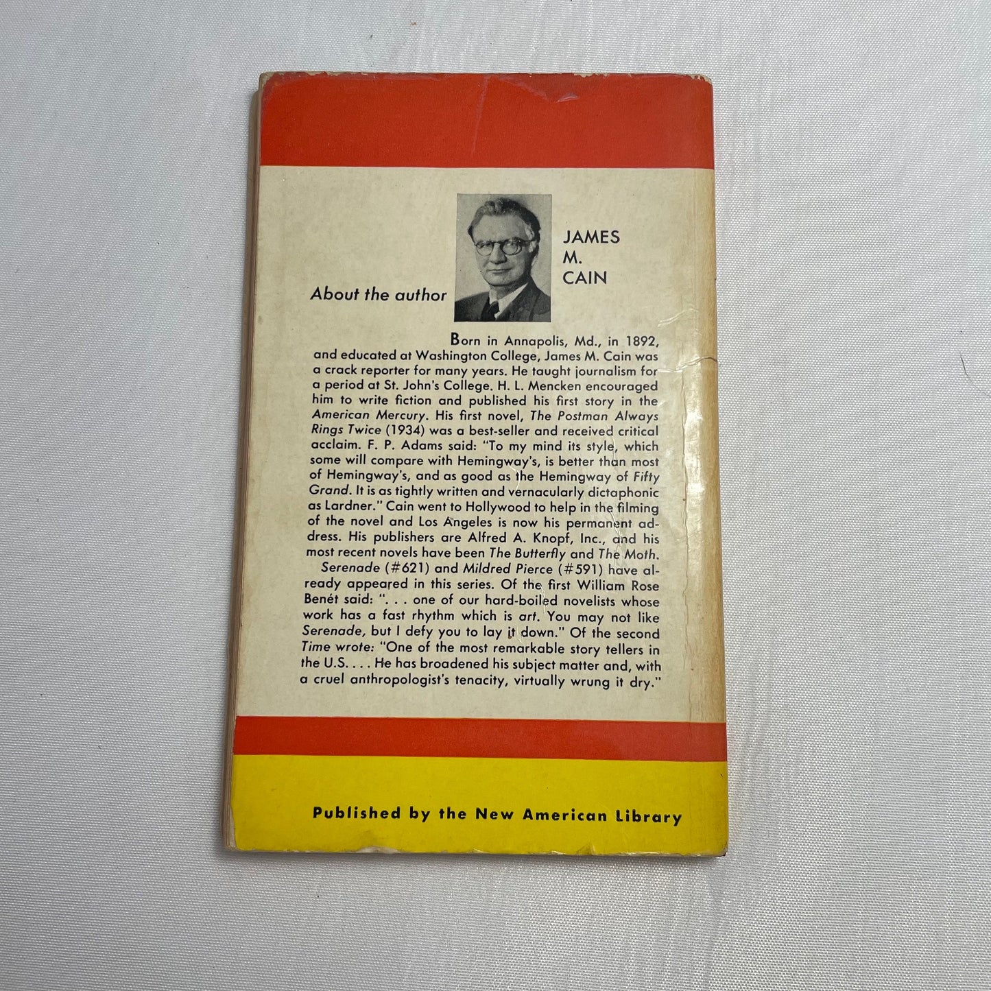 Past All Dishonor by James M. Cain First Printing 1948 Paperback