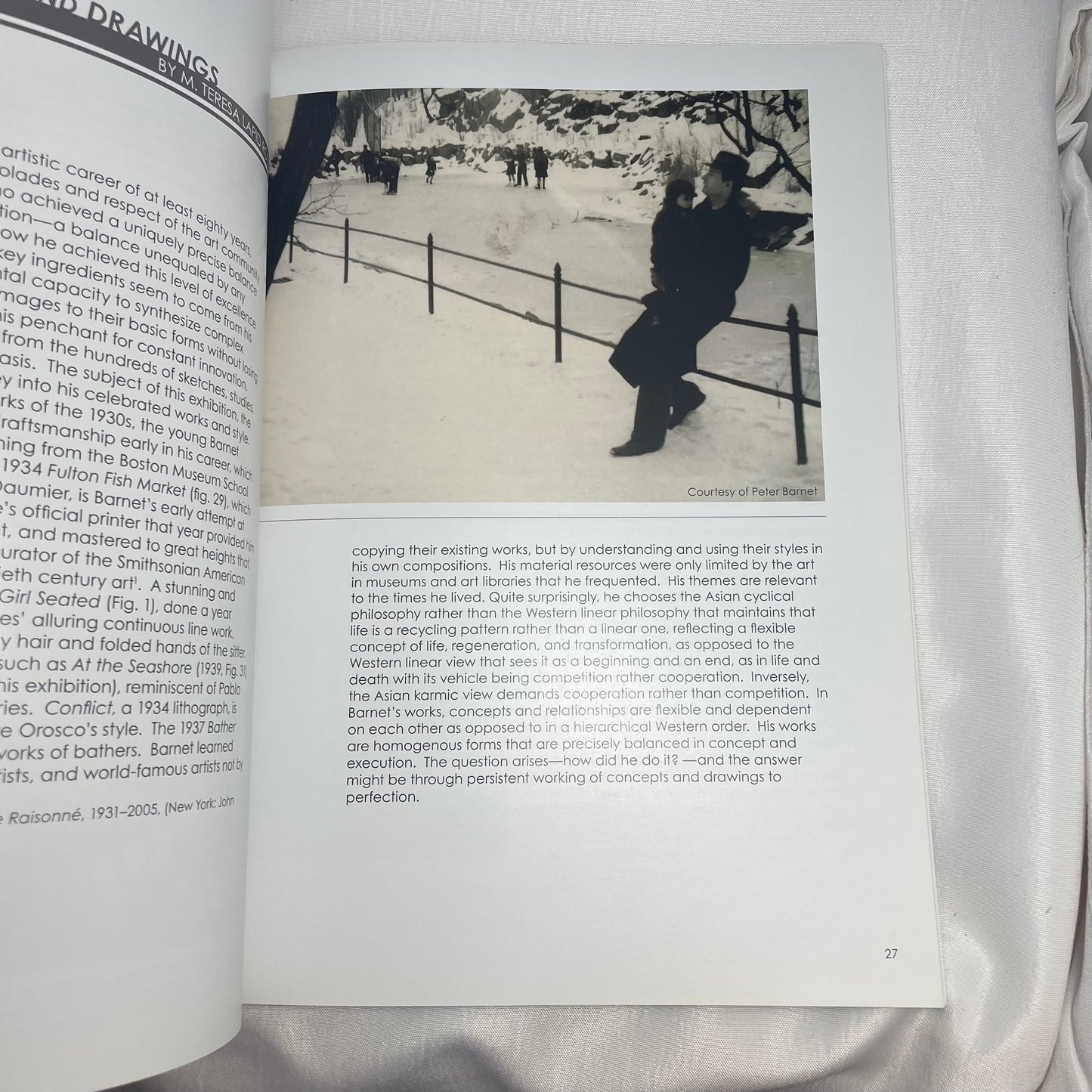 Signed Will Barnet Exhibition Catalog, Art Catalogue, Collectible Hardcover Book, Artist Monograph, Art Lover Gift