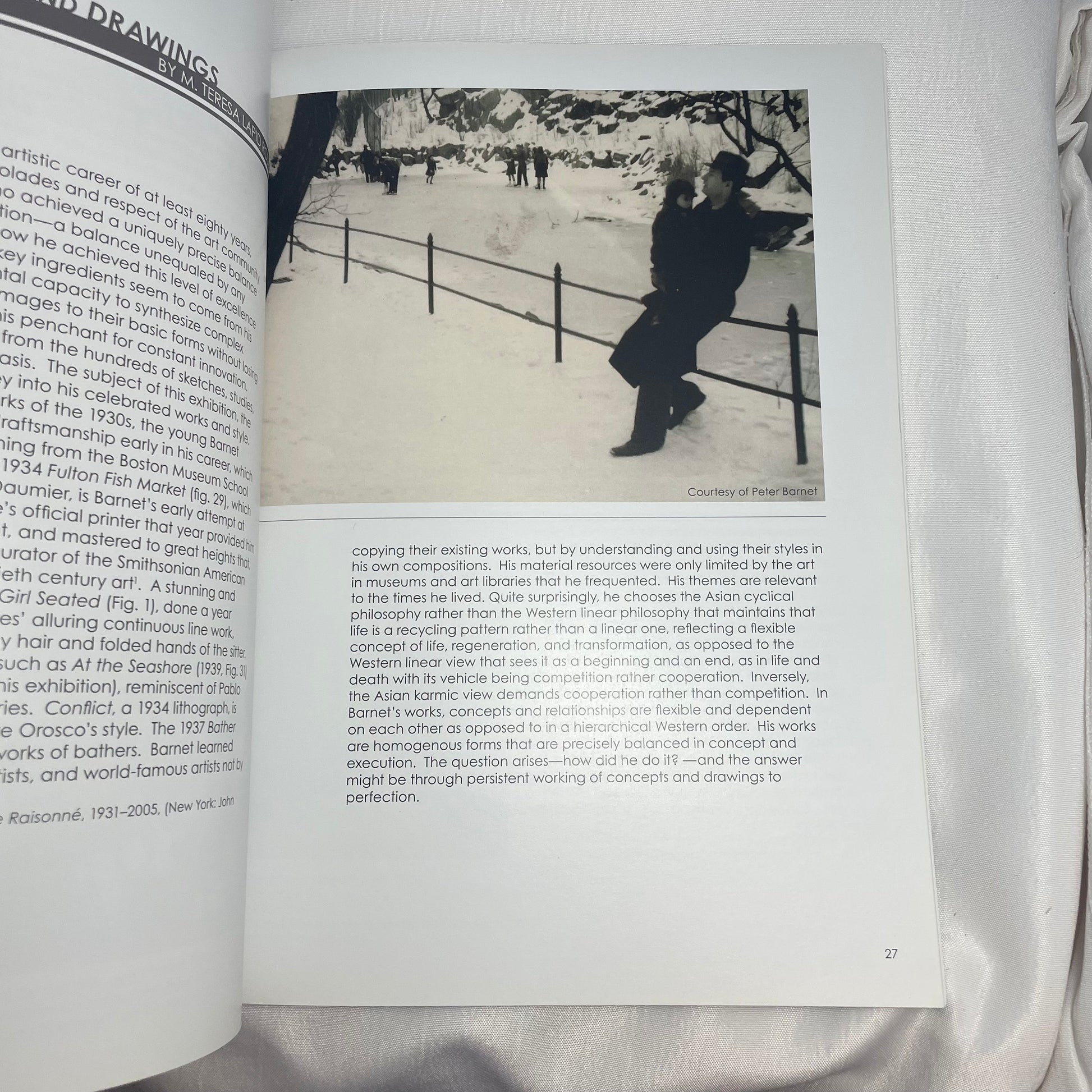 Signed Will Barnet Exhibition Catalog, Art Catalogue, Collectible Hardcover Book, Artist Monograph, Art Lover Gift