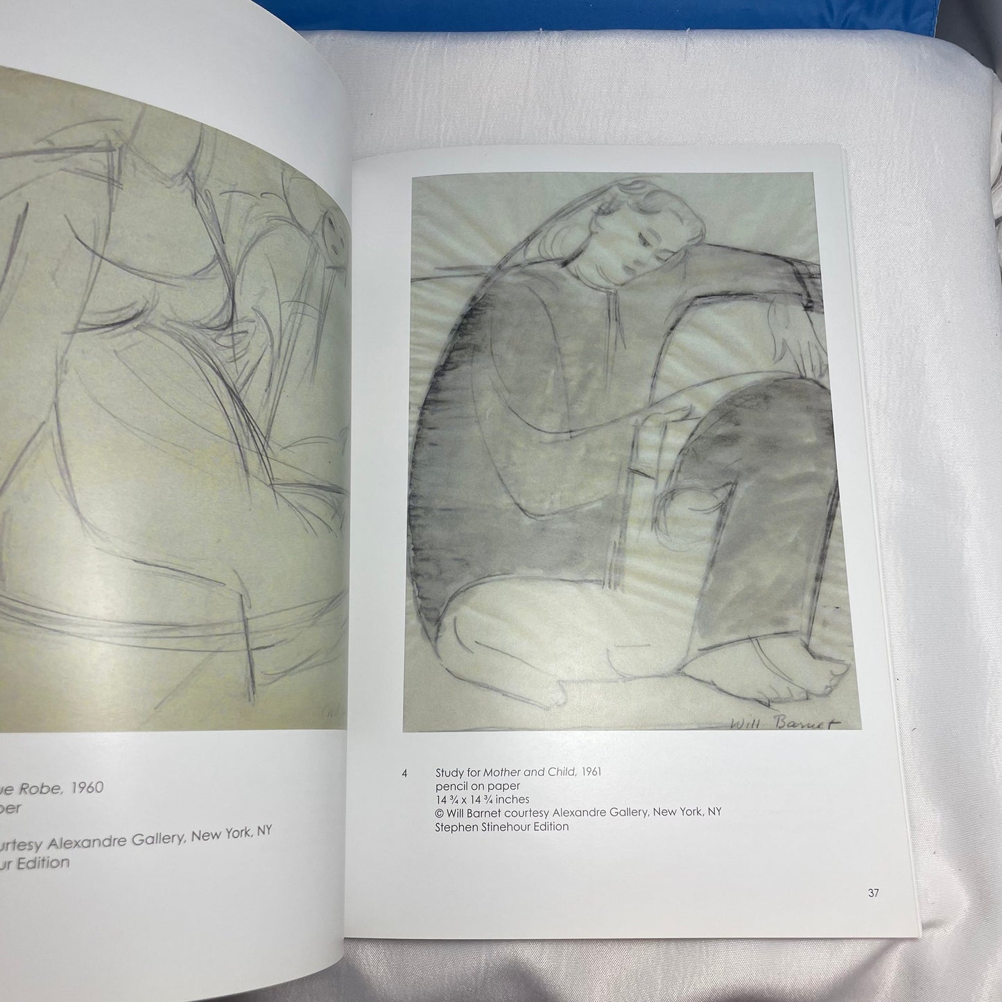 Signed Will Barnet Exhibition Catalog, Art Catalogue, Collectible Hardcover Book, Artist Monograph, Art Lover Gift