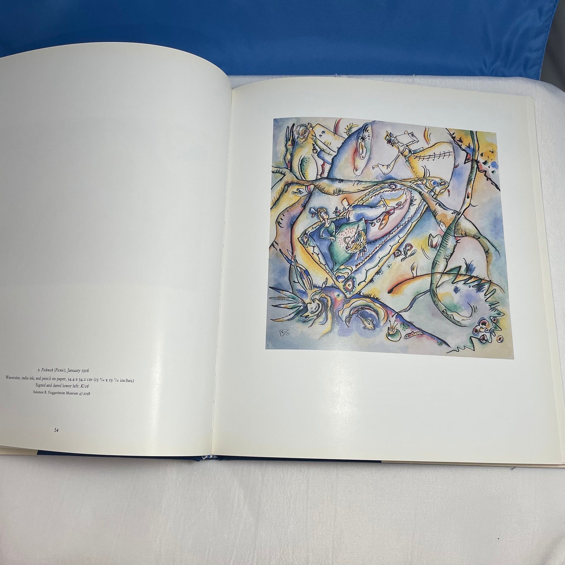 Kandinsky Watercolors Book Guggenheim Museum, Art Coffee Table Book, Art Lover Gift, Artist Biography