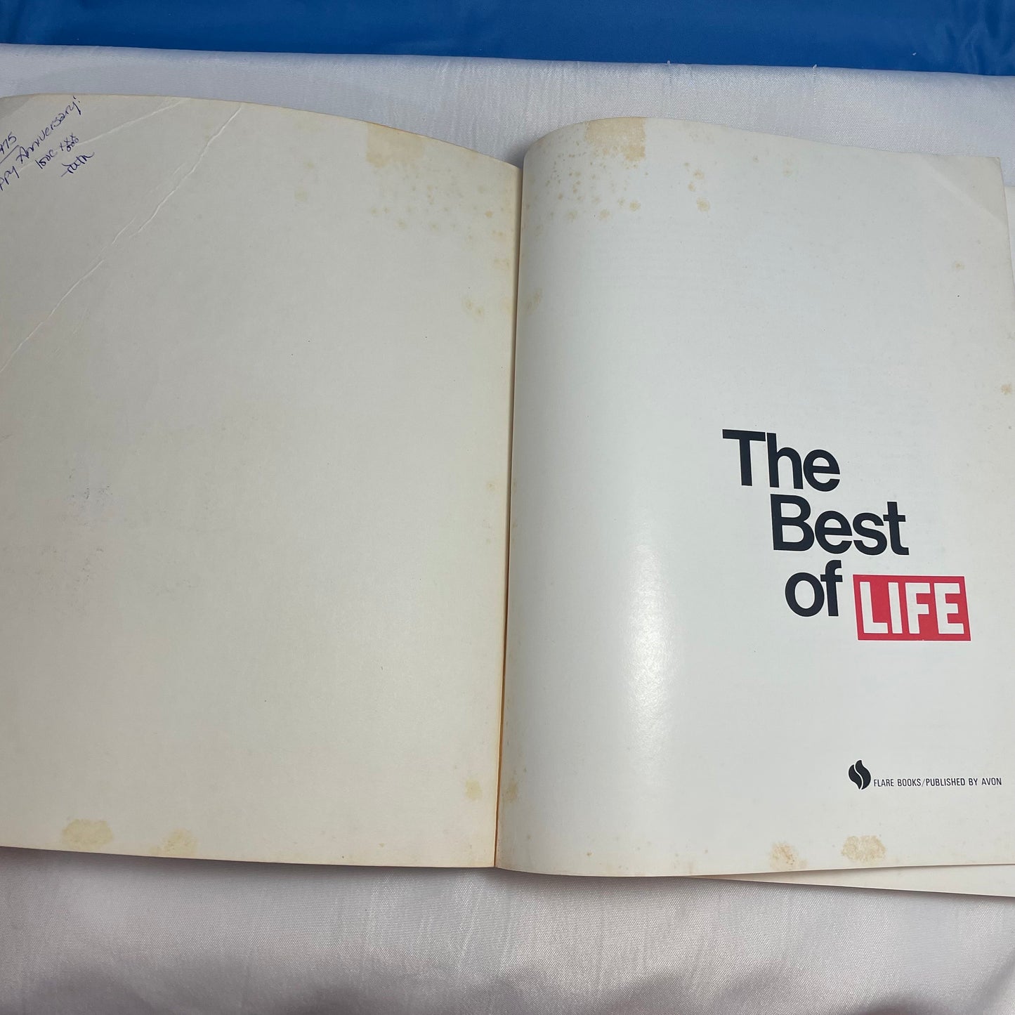 The Best of Life 1975 Paperback, Iconic Photography Collection Book, Vintage Picture History, Unique Gift for Reader