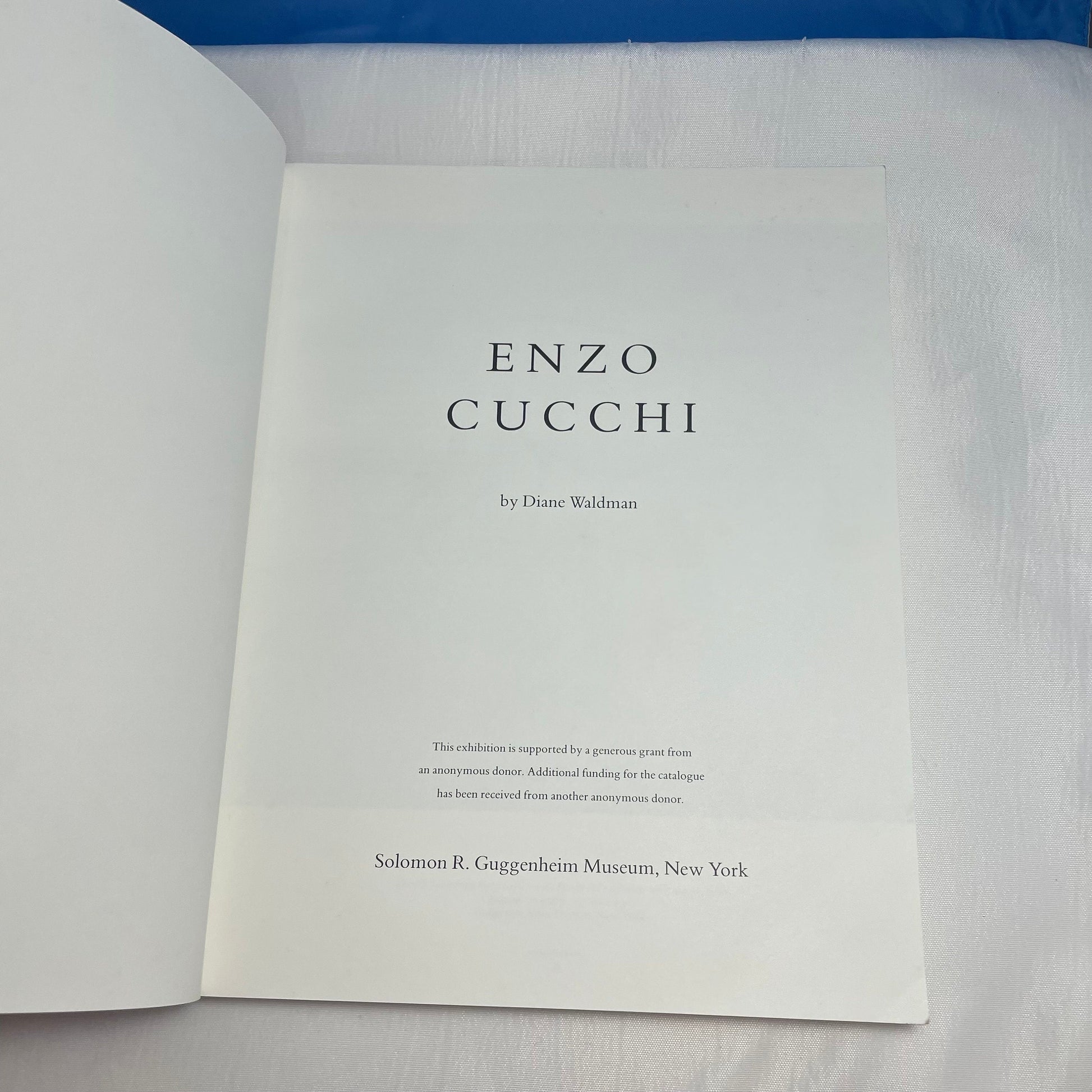 Enzo Cucchi by Diane Waldman Art Book, Painter Biography, Exhibition Catalog, Art Lover Gift, Collector Item