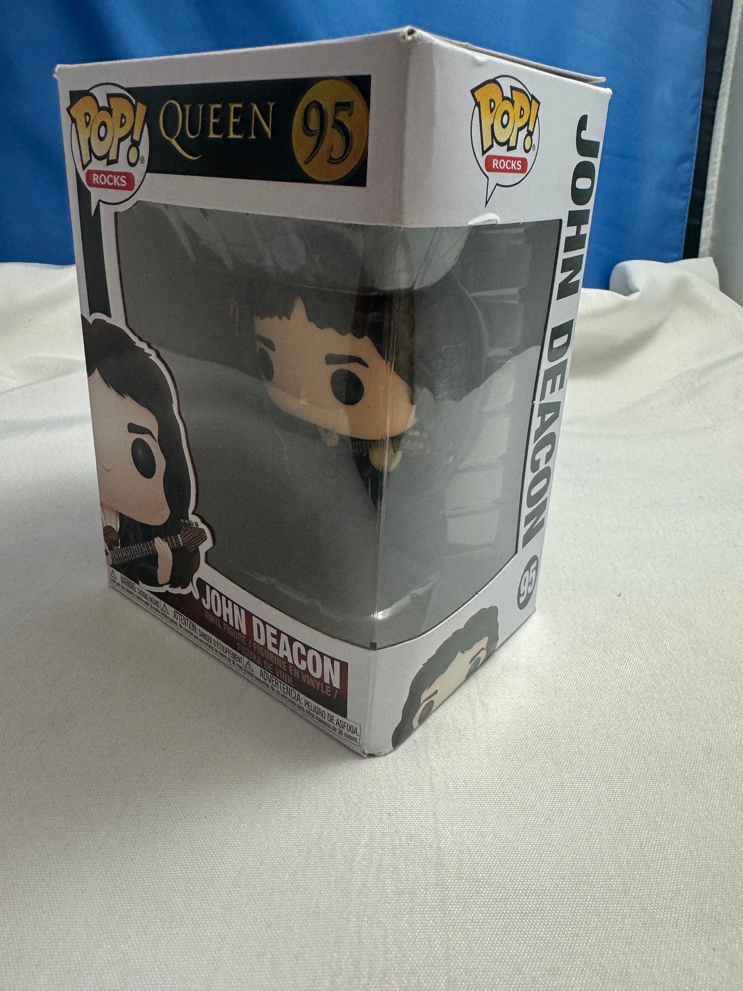 Funko Pop John Deacon Queen Collectible Figure, Cartoon Doll, Geek Gift, Cartoon Lover Gift, Music