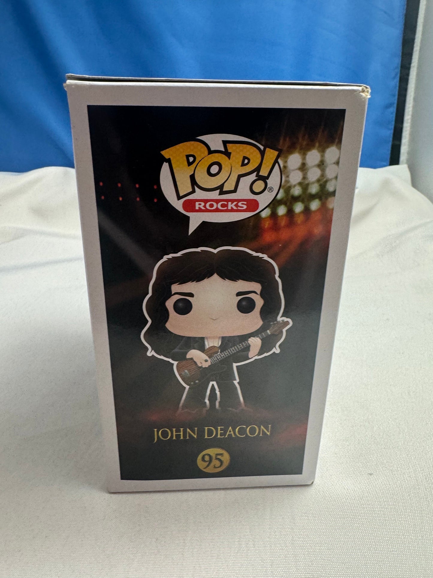 Funko Pop John Deacon Queen Collectible Figure, Cartoon Doll, Geek Gift, Cartoon Lover Gift, Music