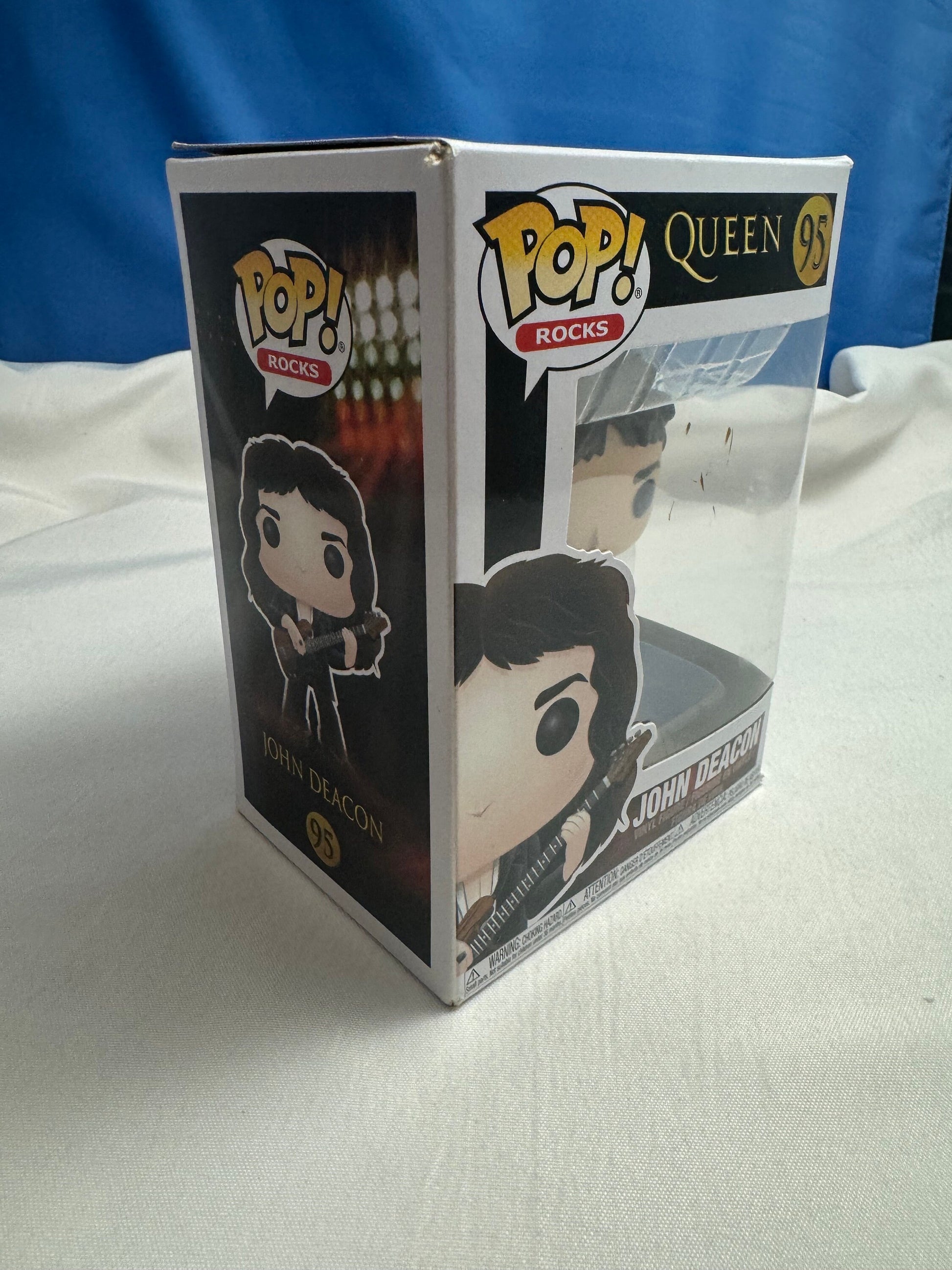 Funko Pop John Deacon Queen Collectible Figure, Cartoon Doll, Geek Gift, Cartoon Lover Gift, Music