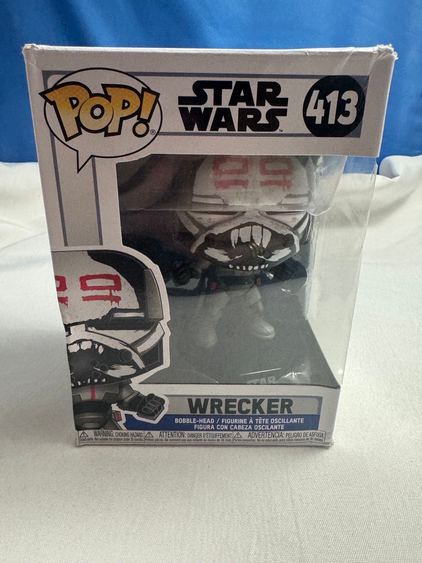 Funko Pop Wrecker from Star Wars Collectible, TV Show Character Toy, Memorabilia Gift, Vinyl Figure