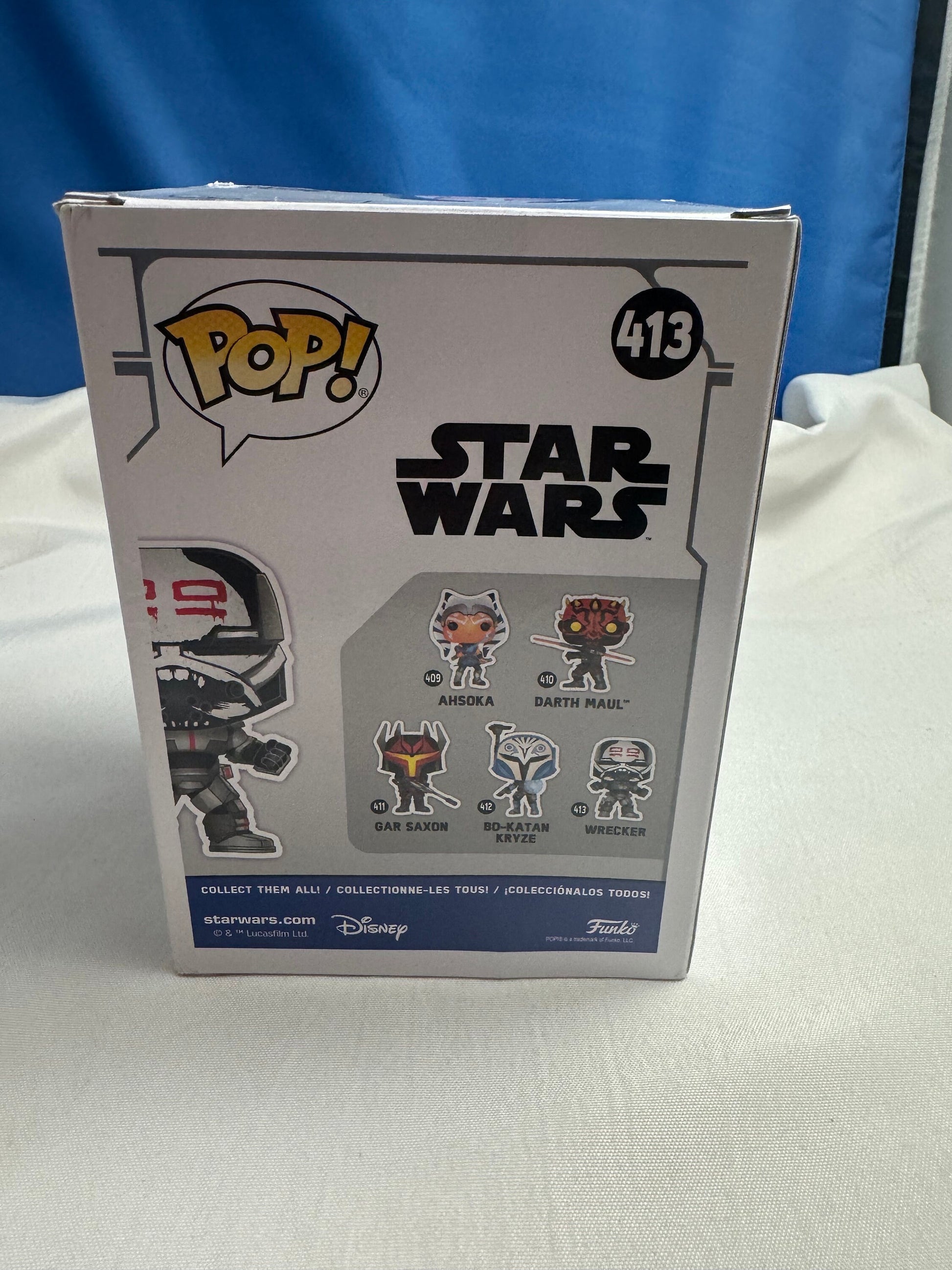 Funko Pop Wrecker from Star Wars Collectible, TV Show Character Toy, Memorabilia Gift, Vinyl Figure