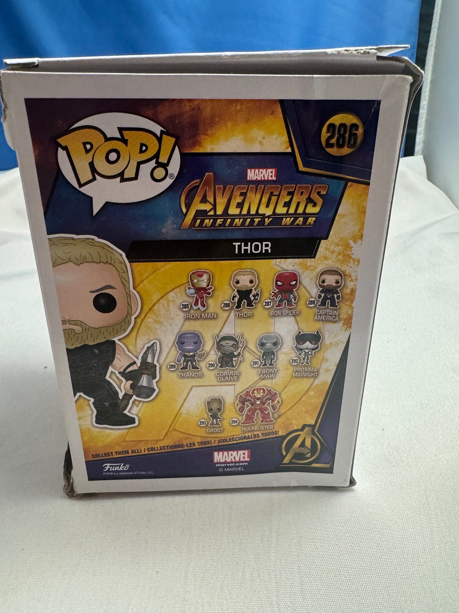 Funko Pop Thor from the Avengers Infinity War Collectible Figure, Cartoon Doll, Geek Gift, Cartoon Lover Gift, Movies, Superheroes