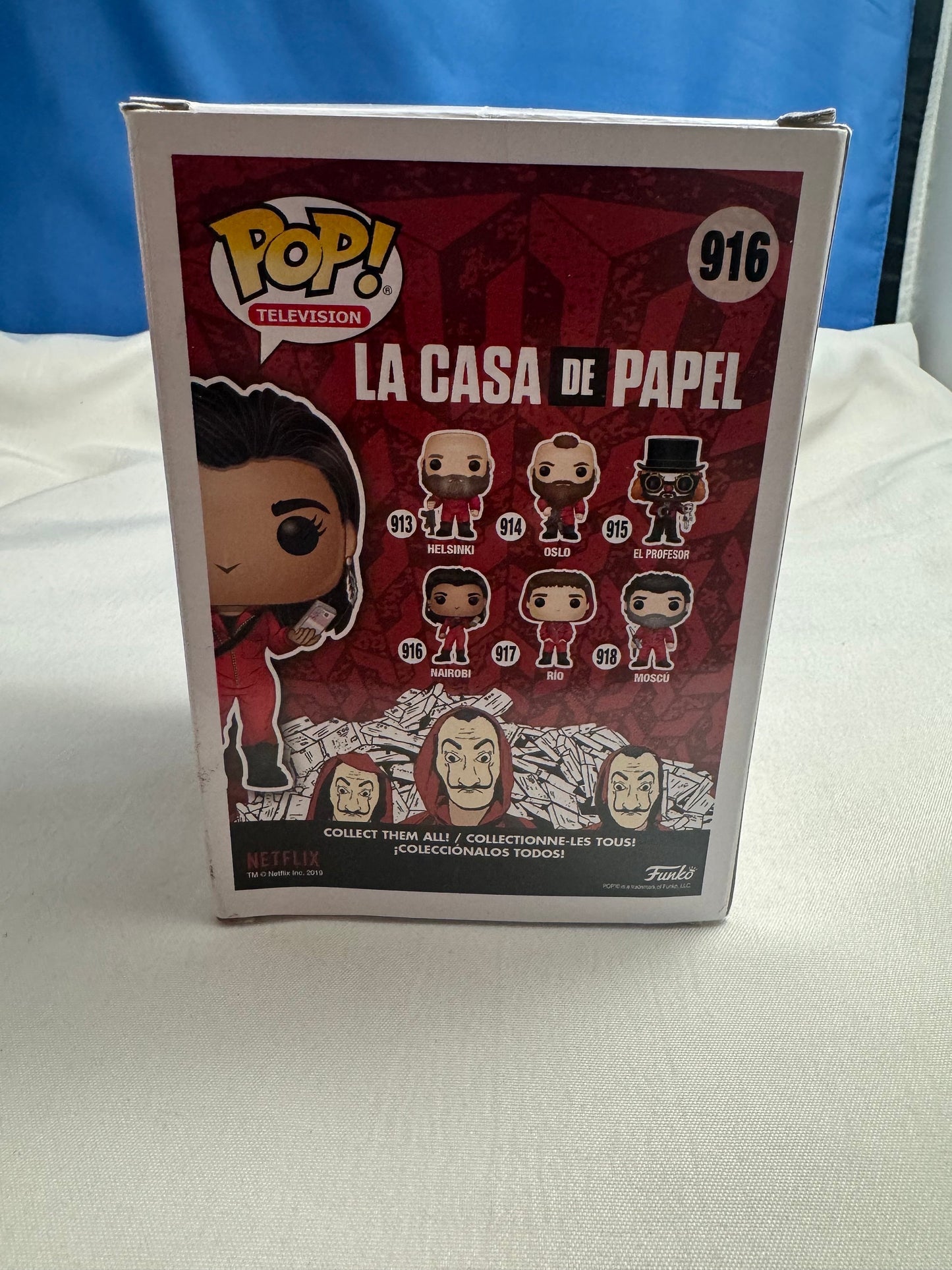 Funko Pop Nairobi from La Casa de Papel, TV Show Character, Cartoon Doll, Geek Gift, Cartoon Lover Gift