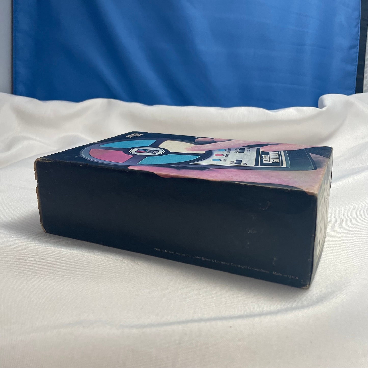 Vintage Pocket Simon 1980 Game, Electronic Memory Game, Retro Toy, Handheld Game, Classic Toy