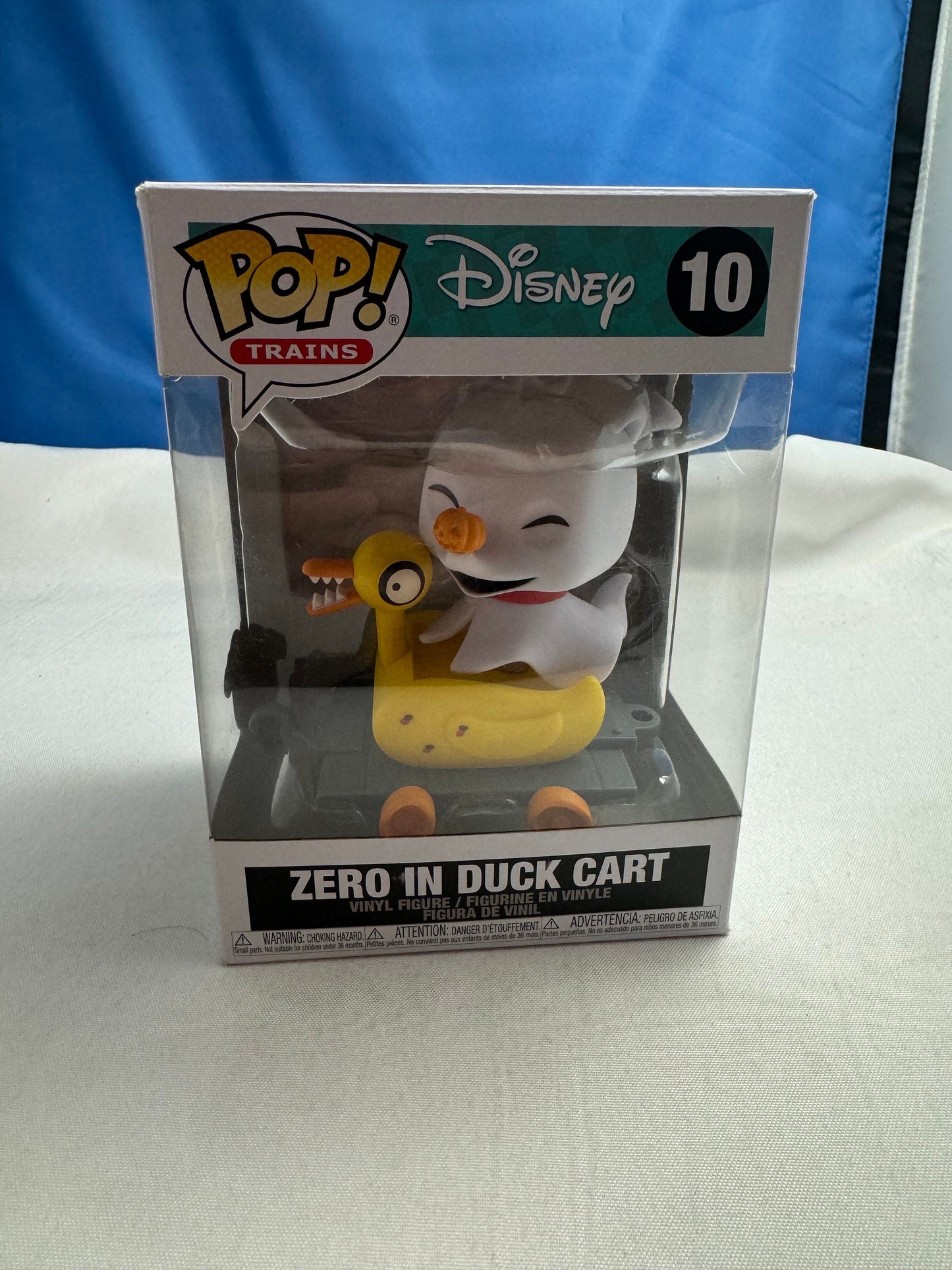 Funko Pop Zero in Duck Cart from Disney Trains Collectible Figure, TV Show Character, Cartoon Doll, Geek Gift, Cartoon Lover Gift