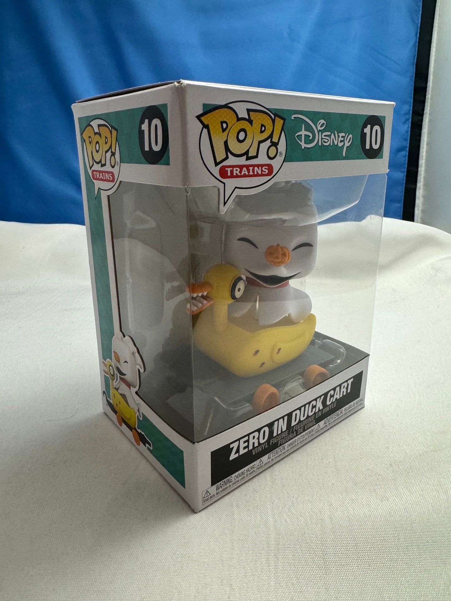 Funko Pop Zero in Duck Cart from Disney Trains Collectible Figure, TV Show Character, Cartoon Doll, Geek Gift, Cartoon Lover Gift