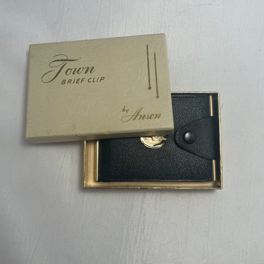 Anson Town Brief Clip, Minimalist Money Holder, Cash Organizer, Slim Wallet, Men's Card Holder