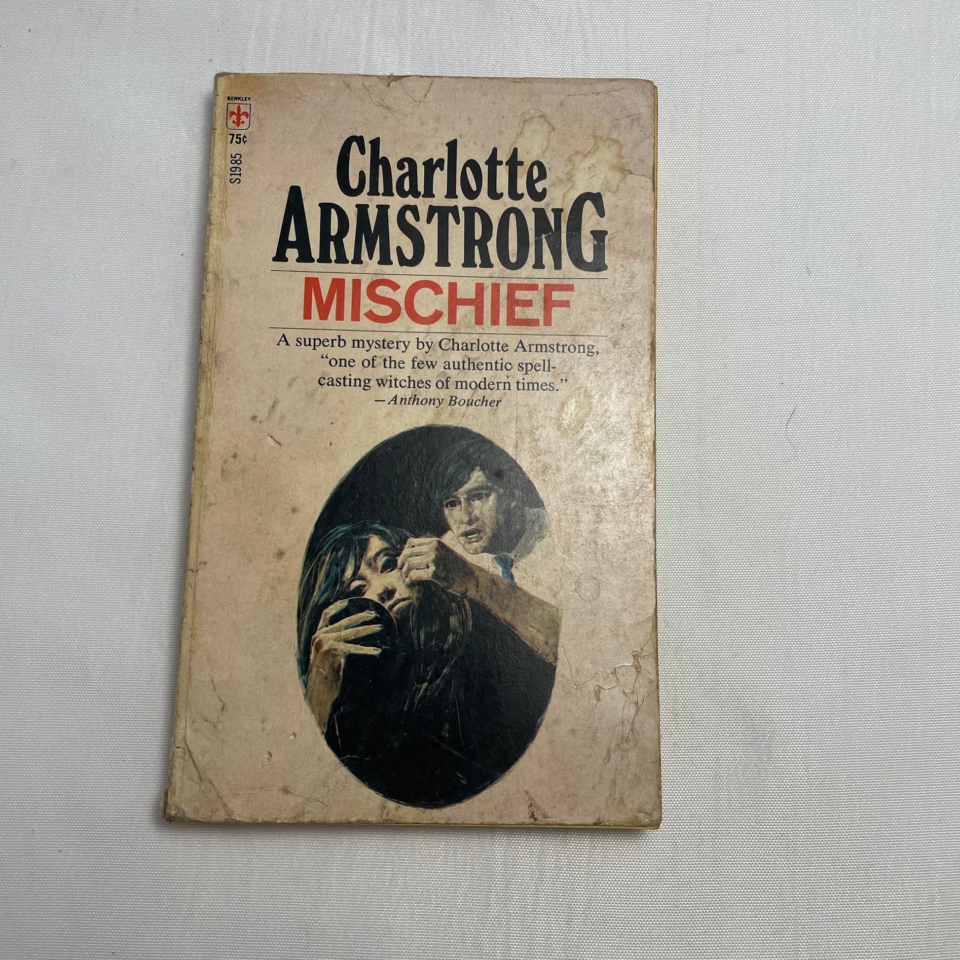 Mischief by Charlotte Armstrong 5th Printing, Vintage Mystery Novel, Classic Crime Fiction, Retro Book Lover Gift