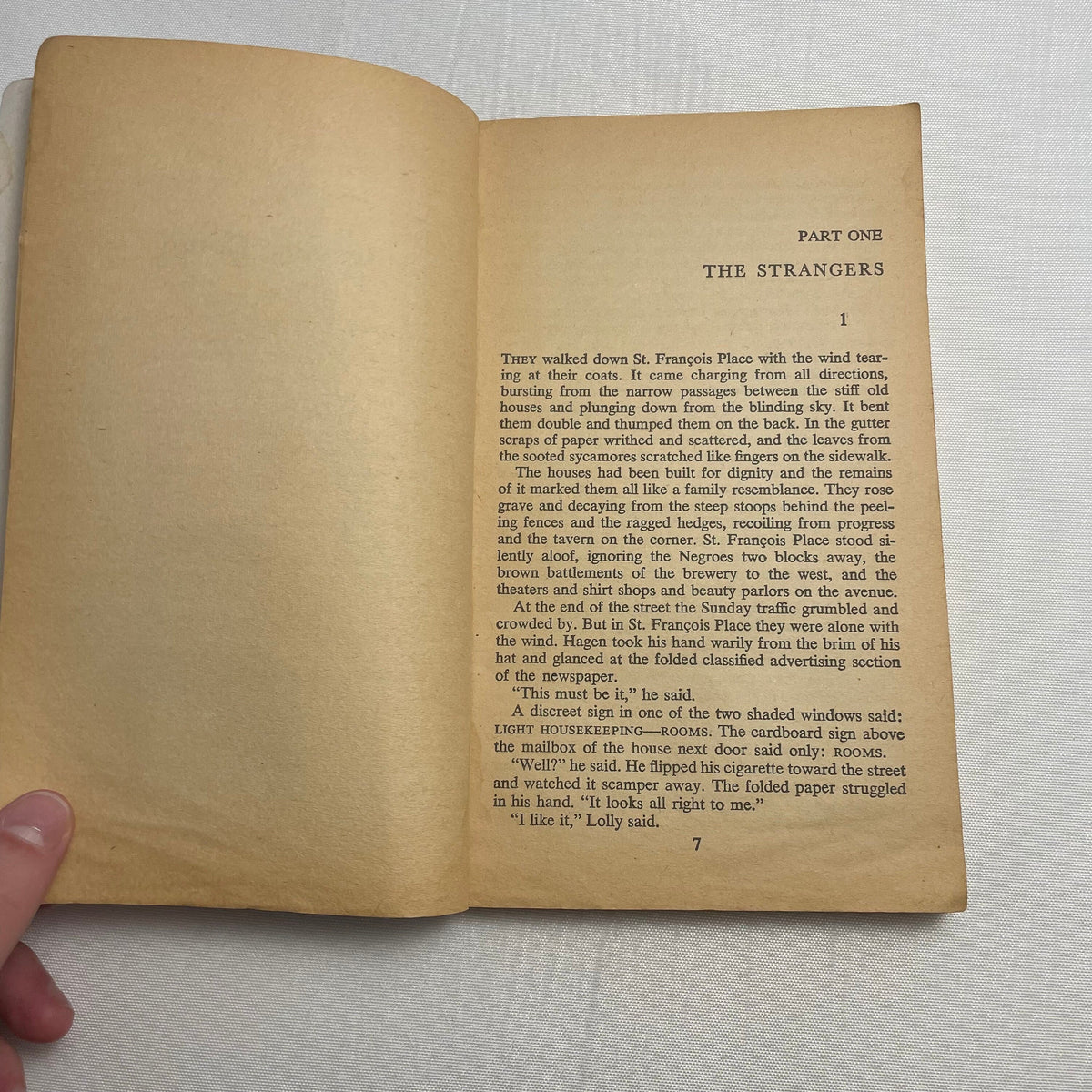 Vintage Rooming House by Berton Roueché Second Printing 1957, English Book