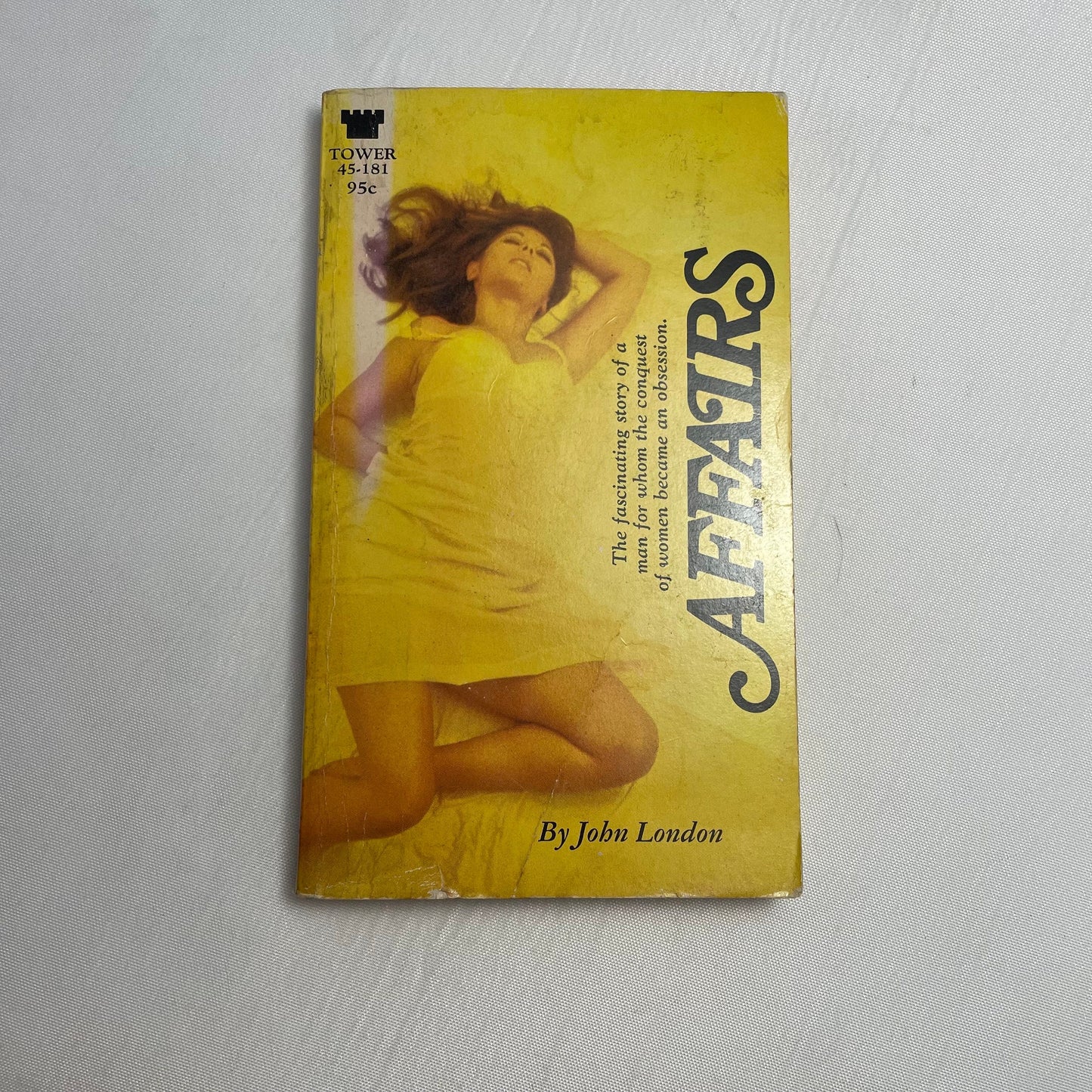 Affairs by John London 1968 Tower Publications Edition, Vintage Novel, Collectible Book, Classic Literature Gift