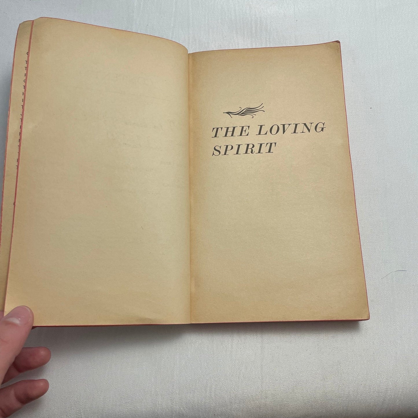 The Loving Spirit by Daphne du Maurier, 6th Printing 1968, Vintage Novel, English Language, Classic Literature