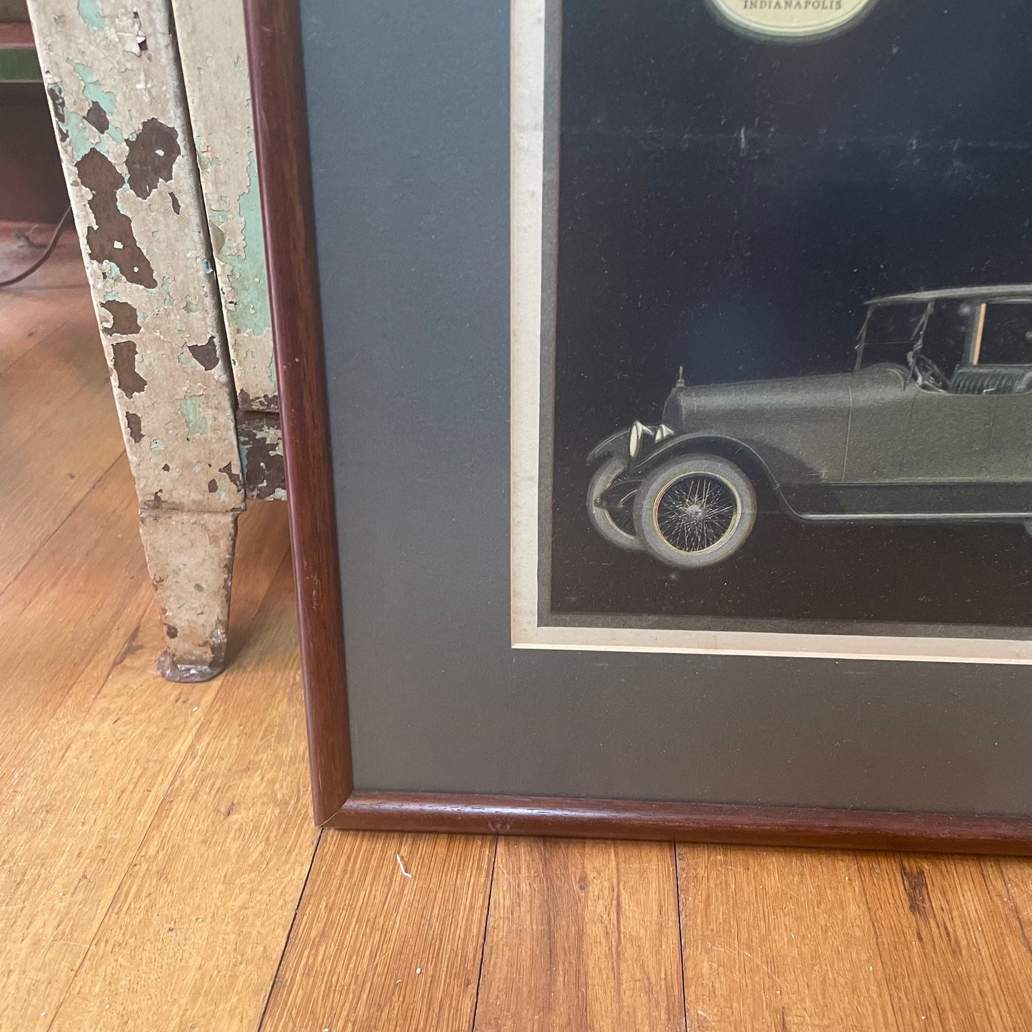 Marmon 32 Advertisement Framed Vintage Print, Wall Decor Art, Antique Car Ad, Retro Home Decor, Man Cave Decor