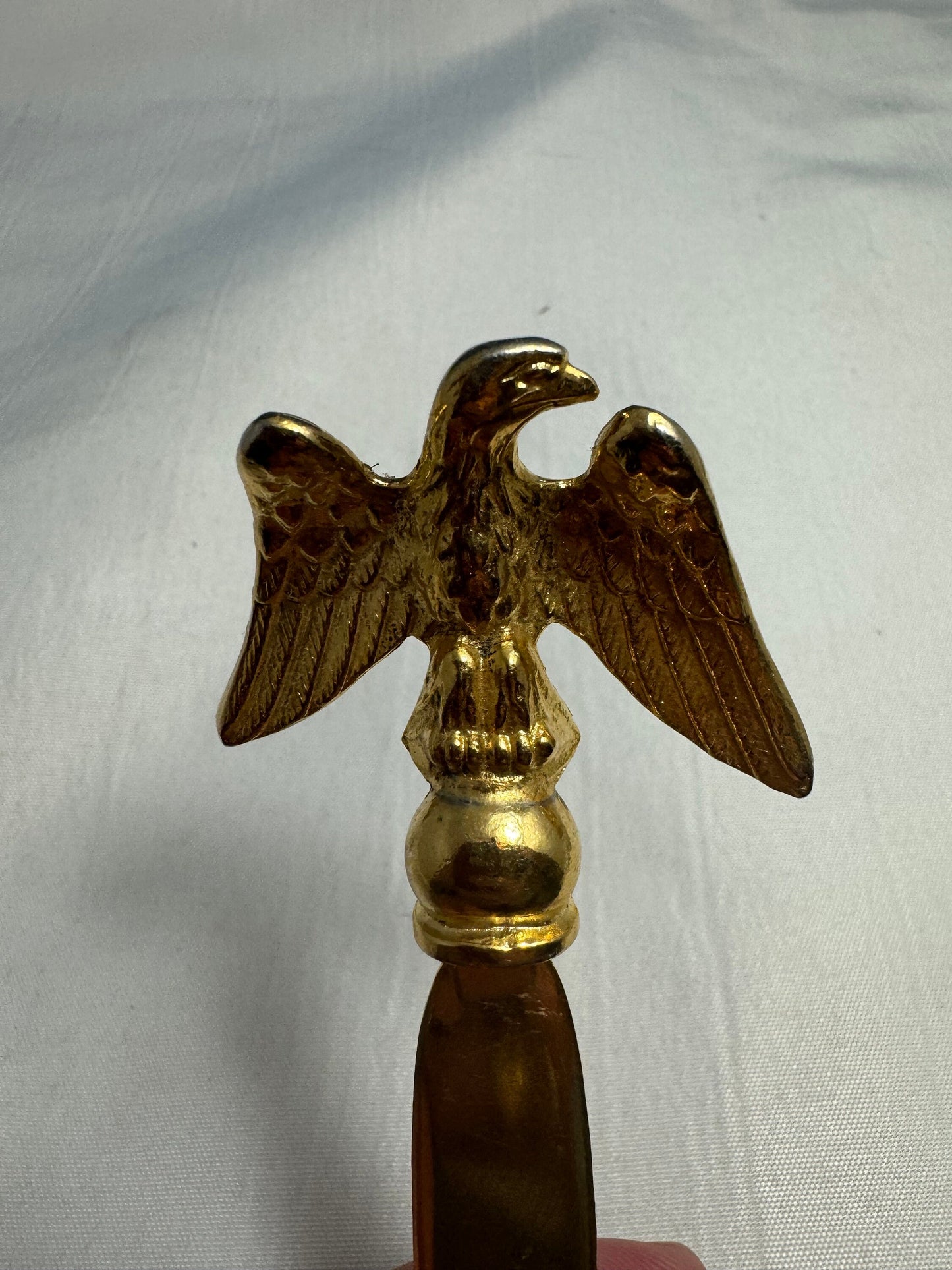 Golden Eagle Letter Opener, Desk Accessory, Decorative Office Supplies, Bird Lover Gift