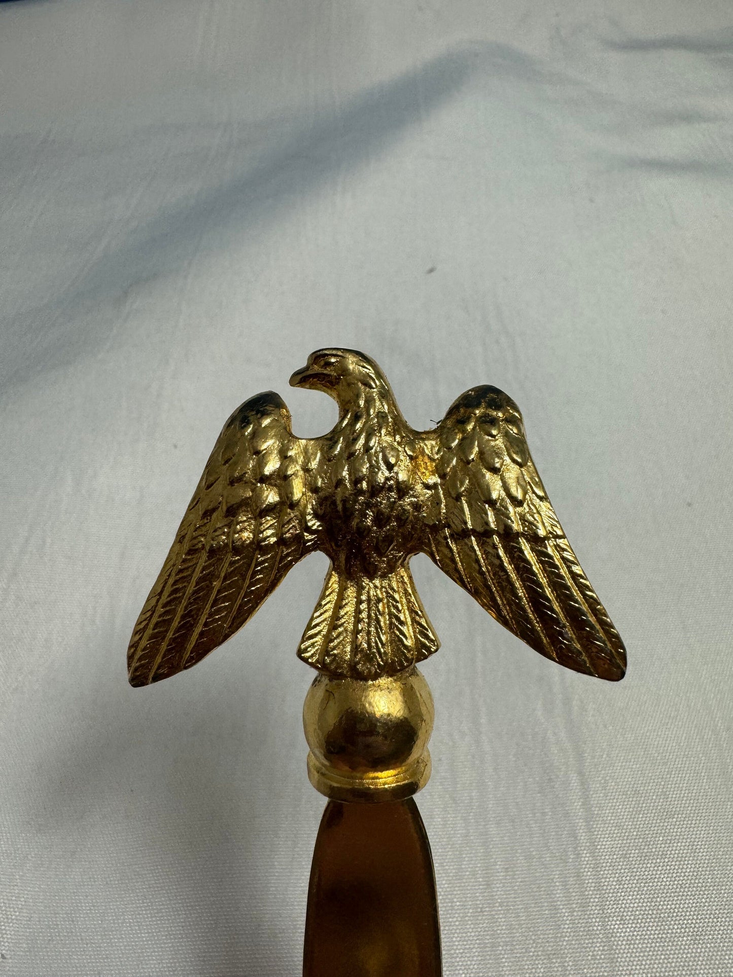 Golden Eagle Letter Opener, Desk Accessory, Decorative Office Supplies, Bird Lover Gift