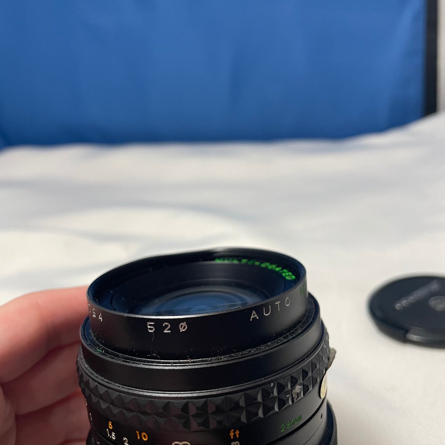 Auto Makinon Minolta 28mm 2.8 Lens, Vintage Camera Lens, Photography Gear, Minolta Lens, Camera Accessory