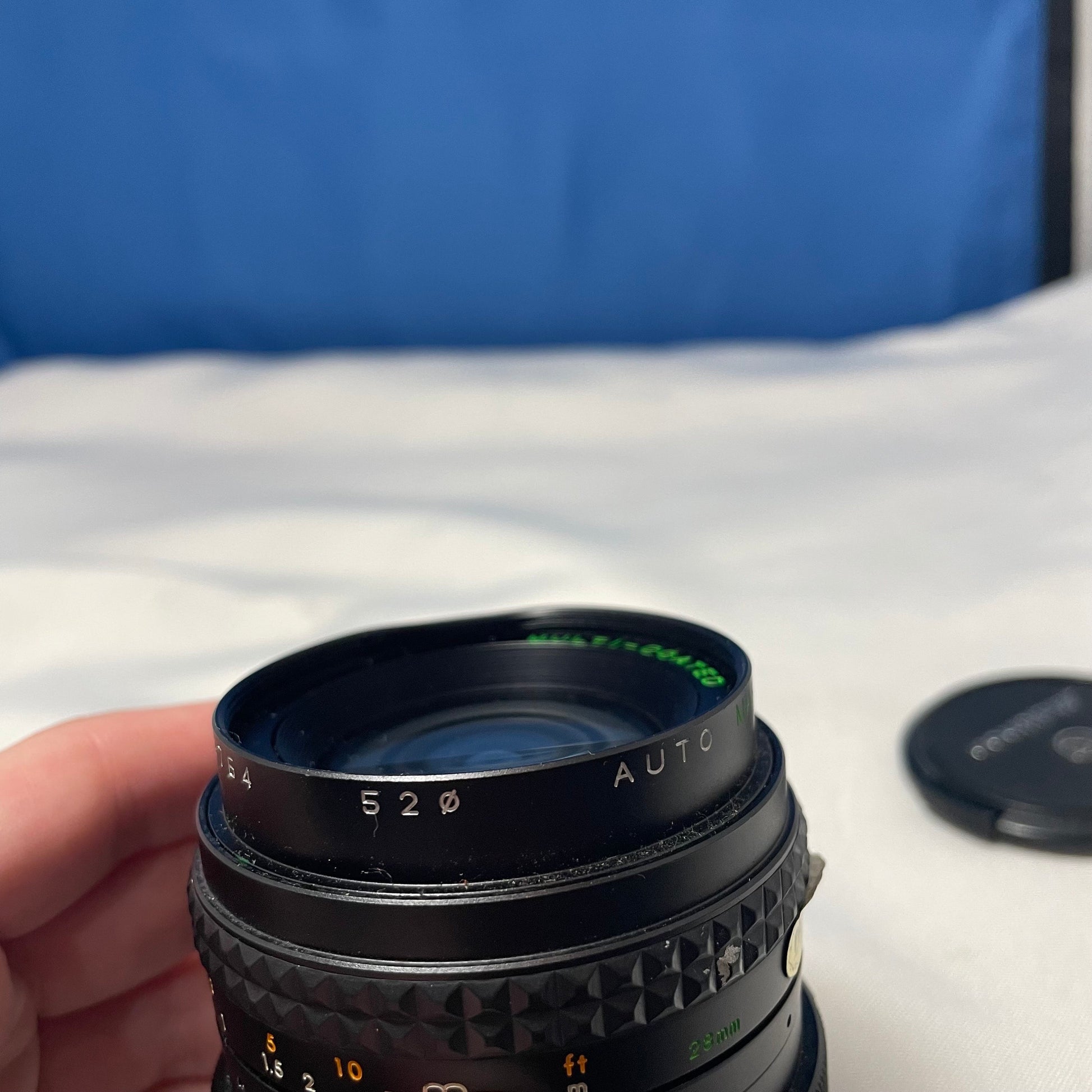 Auto Makinon Minolta 28mm 2.8 Lens, Vintage Camera Lens, Photography Gear, Minolta Lens, Camera Accessory