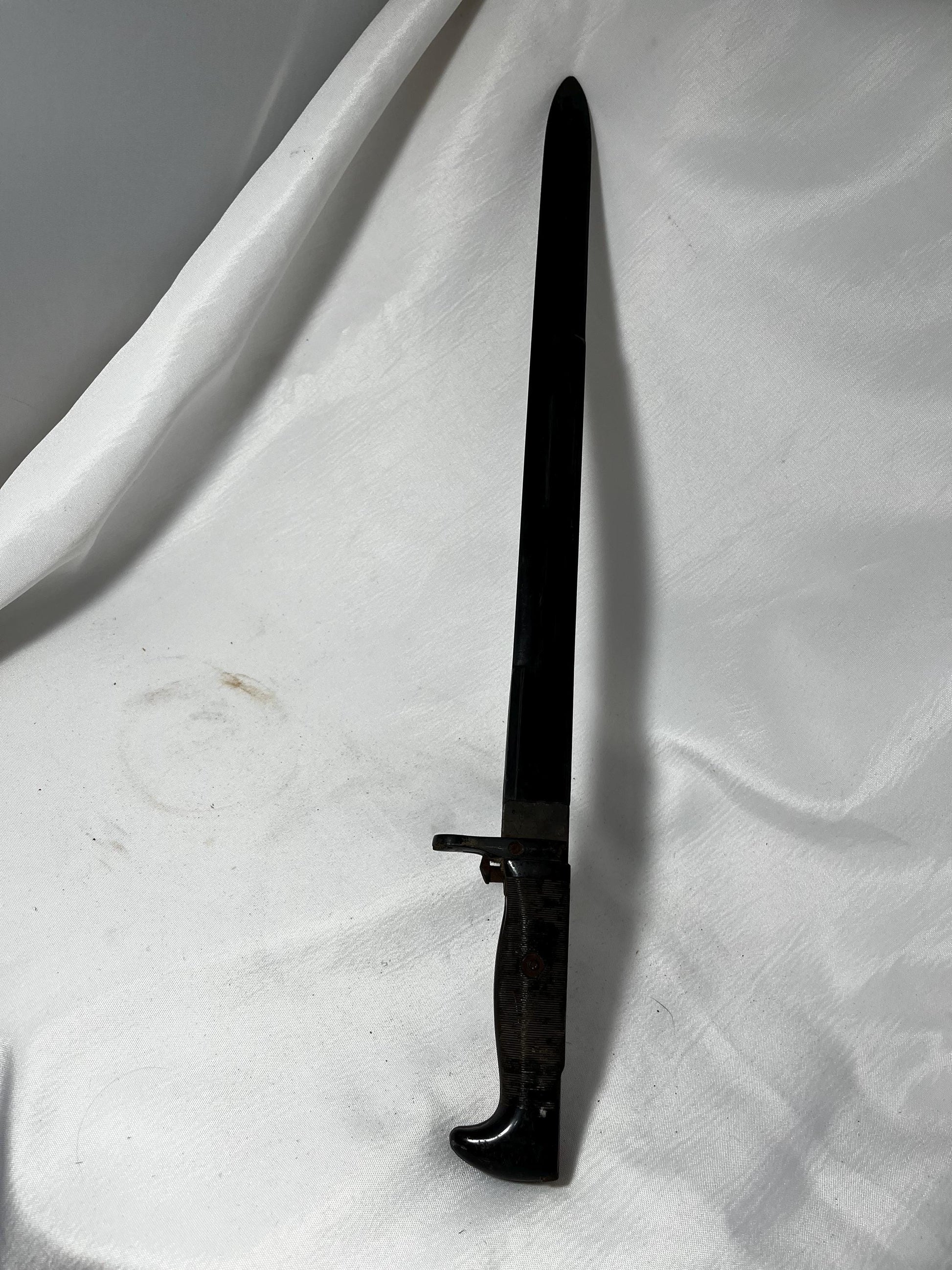 Vintage World War II US Military Navy Practice Bayonet