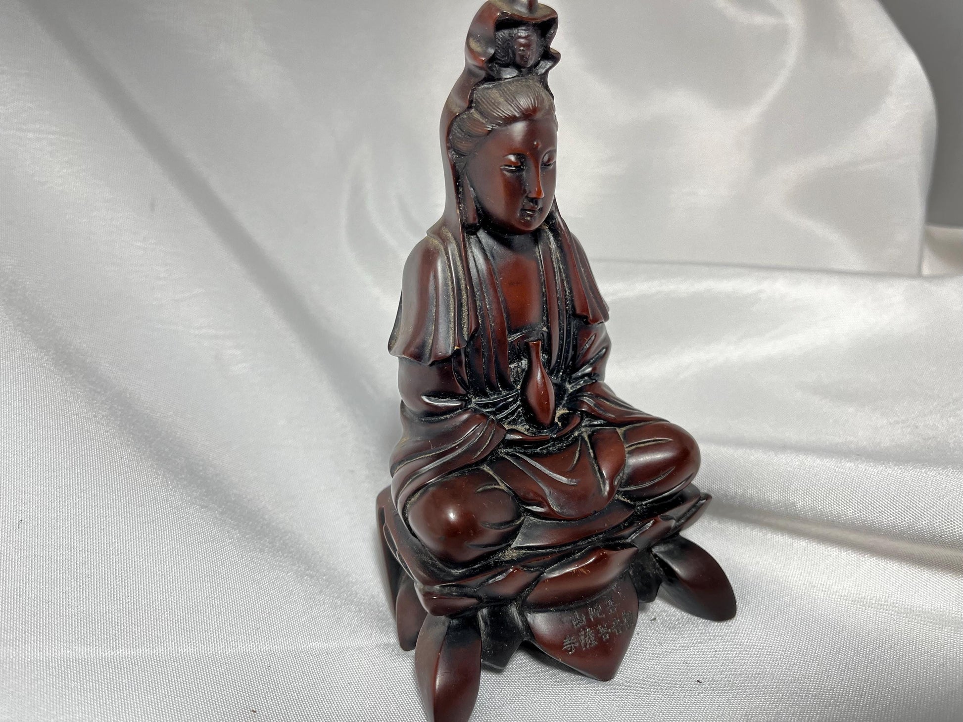 Resin Buddha Figure Statue, Buddhist Figurine Decor, Meditation Gift, Religious Decor, Zen Gift