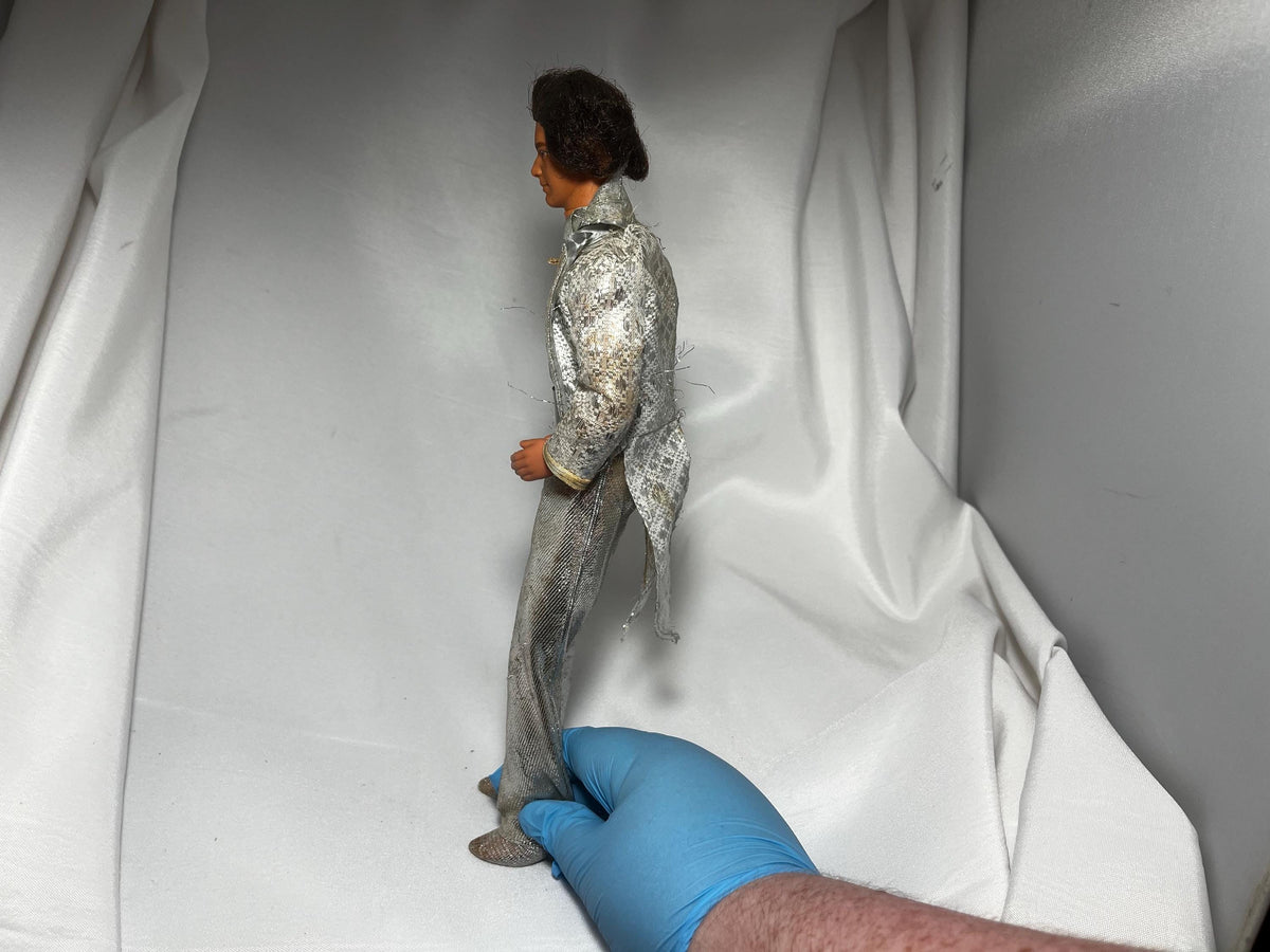 Brunette Jewel Secrets Ken Doll 1986, 11 Inches, Mattel Barbie, Vintage Retro Toy, Collectible Doll