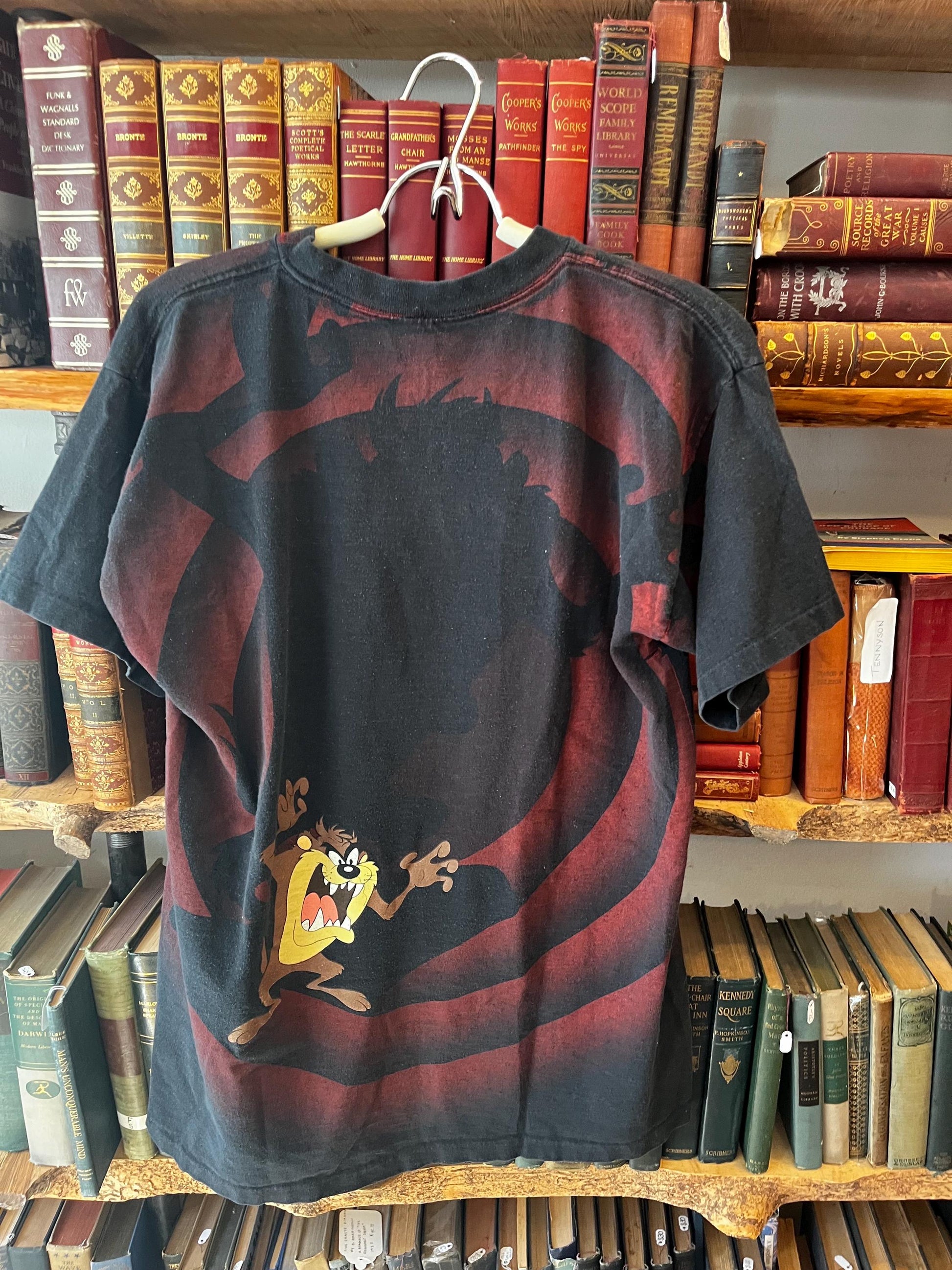 Vintage Tasmanian Devil Taz Looney Tunes Tee, 1992 Graphic Shirt, Retro Cartoon Character Gift