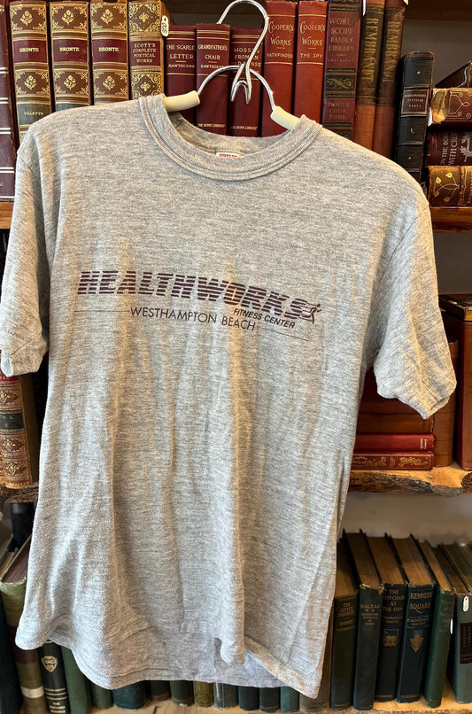 Healthworks Westhampton Beach Graphic Tee, Retro Workout Shirt, Gym T-shirt, Fitness Center Gift